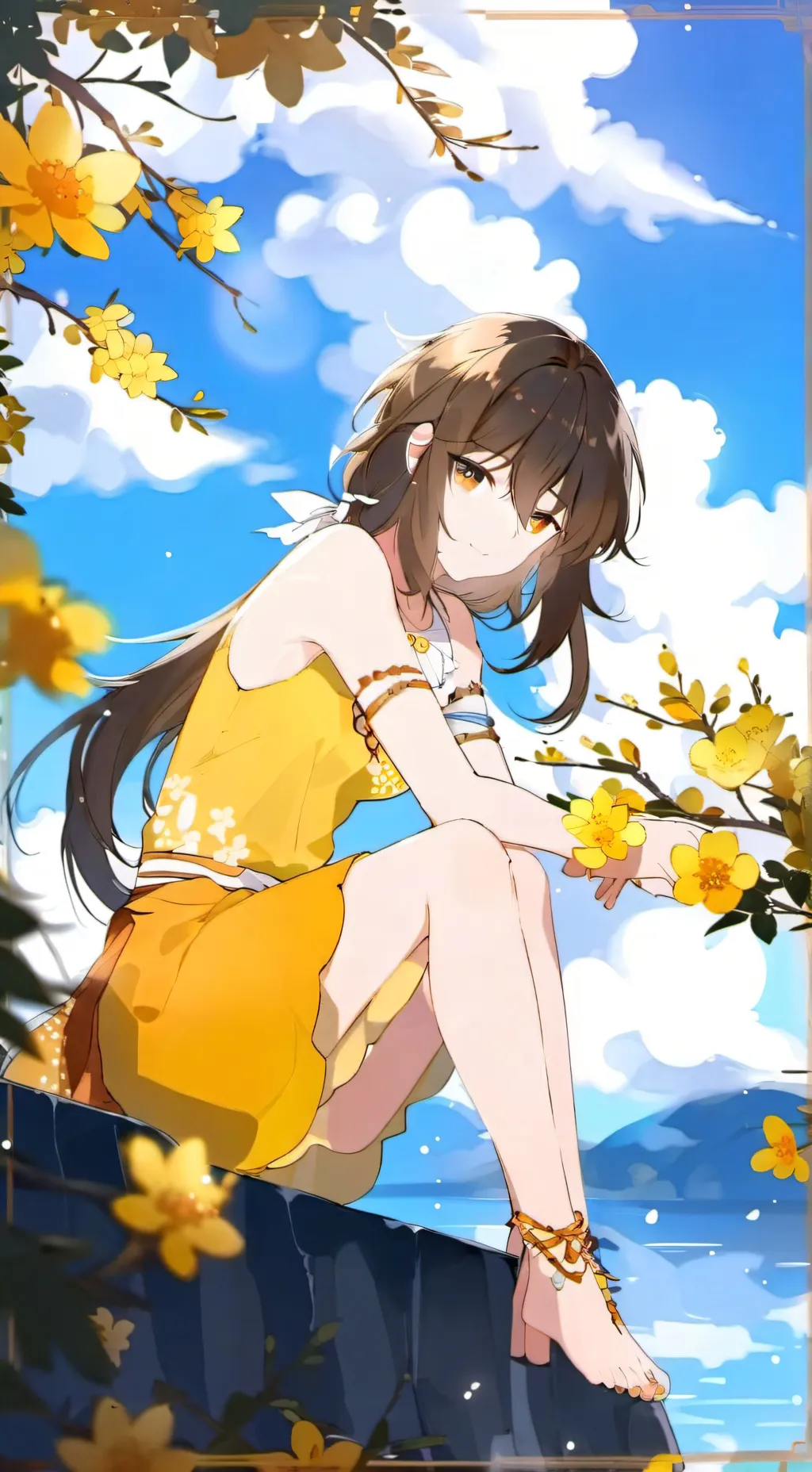 ai character: Emili  background