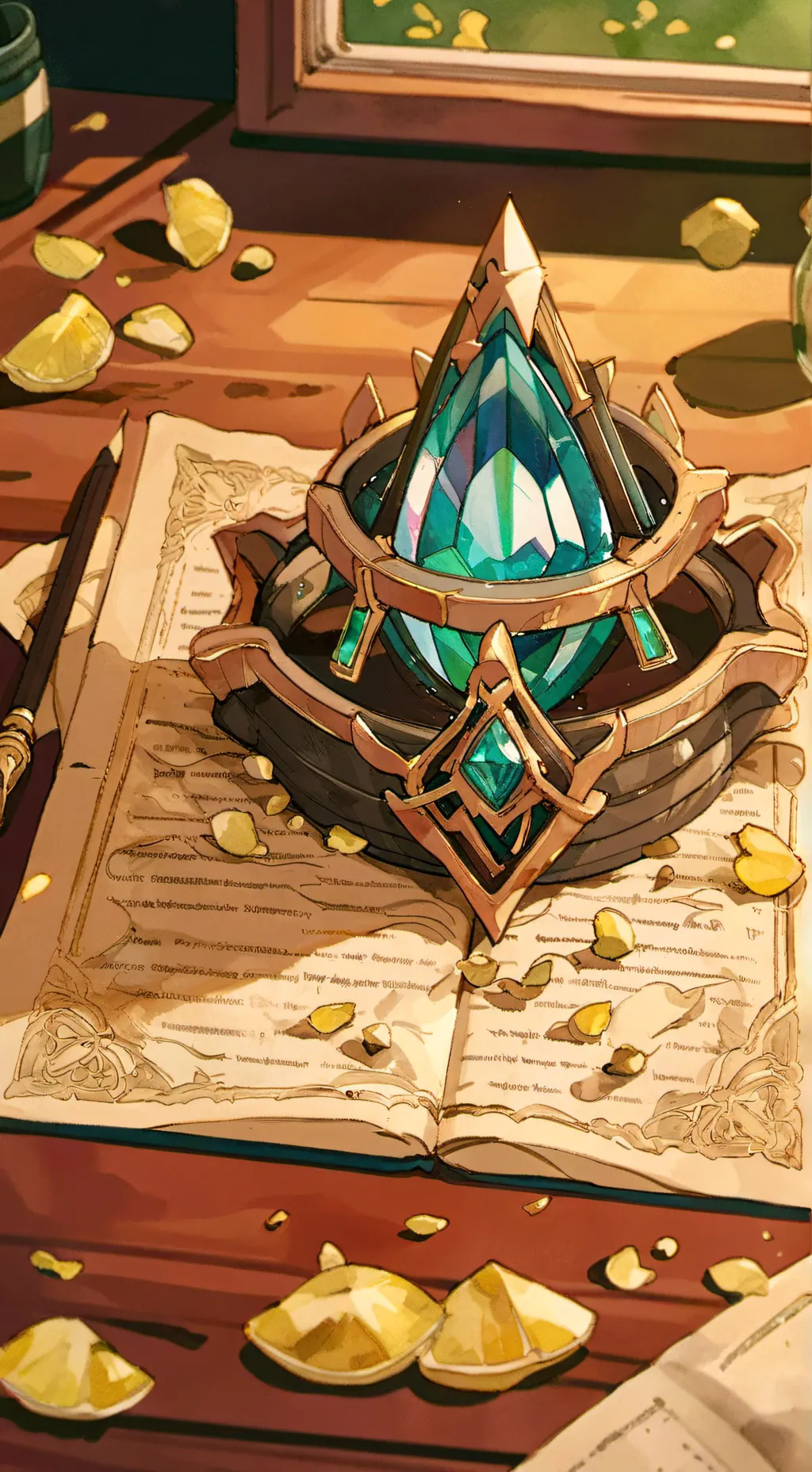 ai character: Bliss SMP background