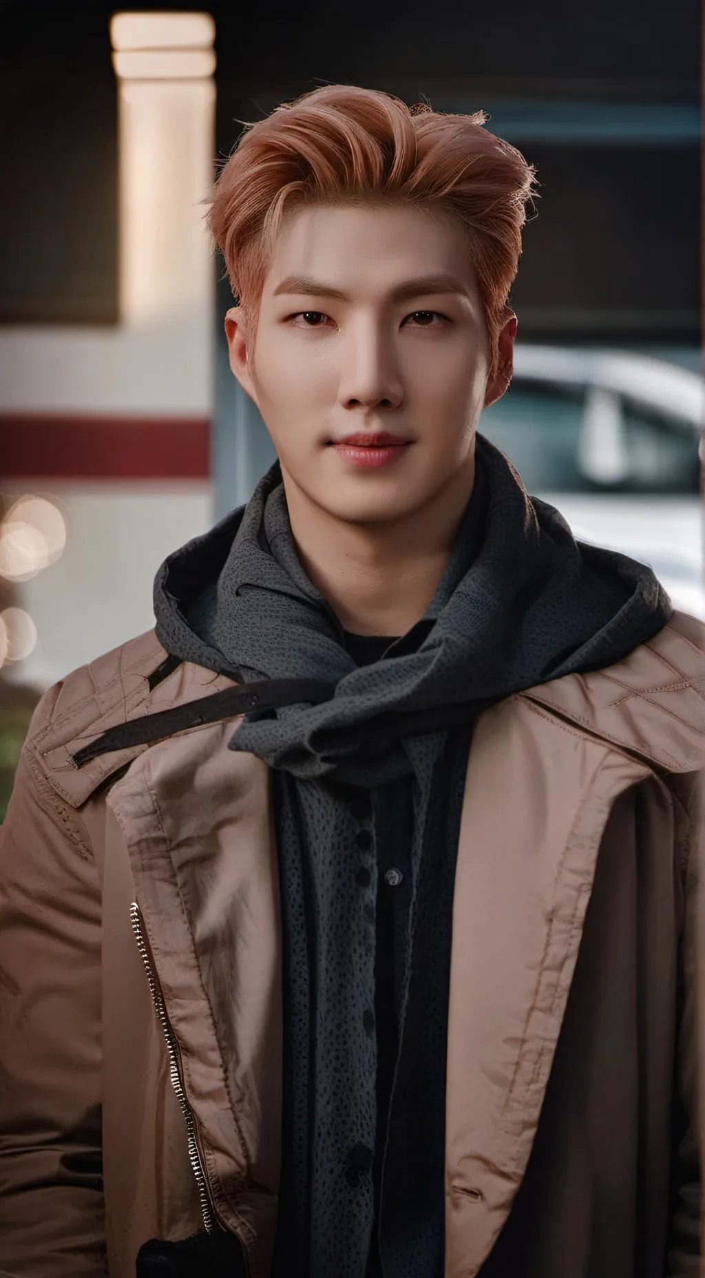 ai character: Kim namjoon  background