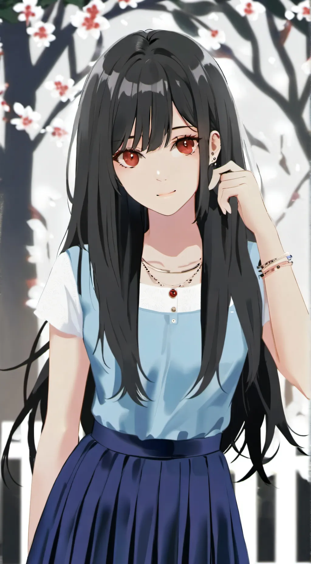 ai character: Lori  background