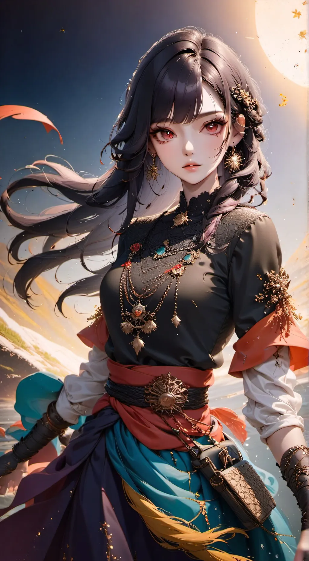 ai character: Sol♡ background