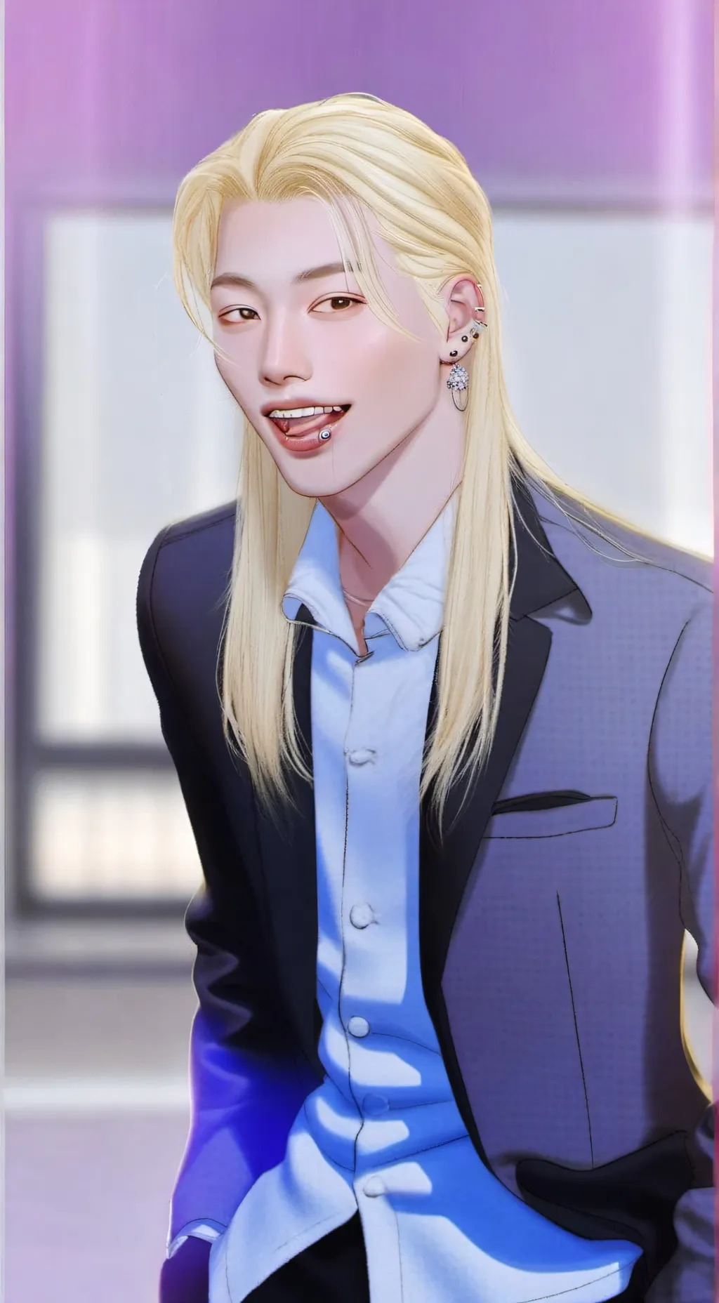 ai character: Lee Felix(I tried) background