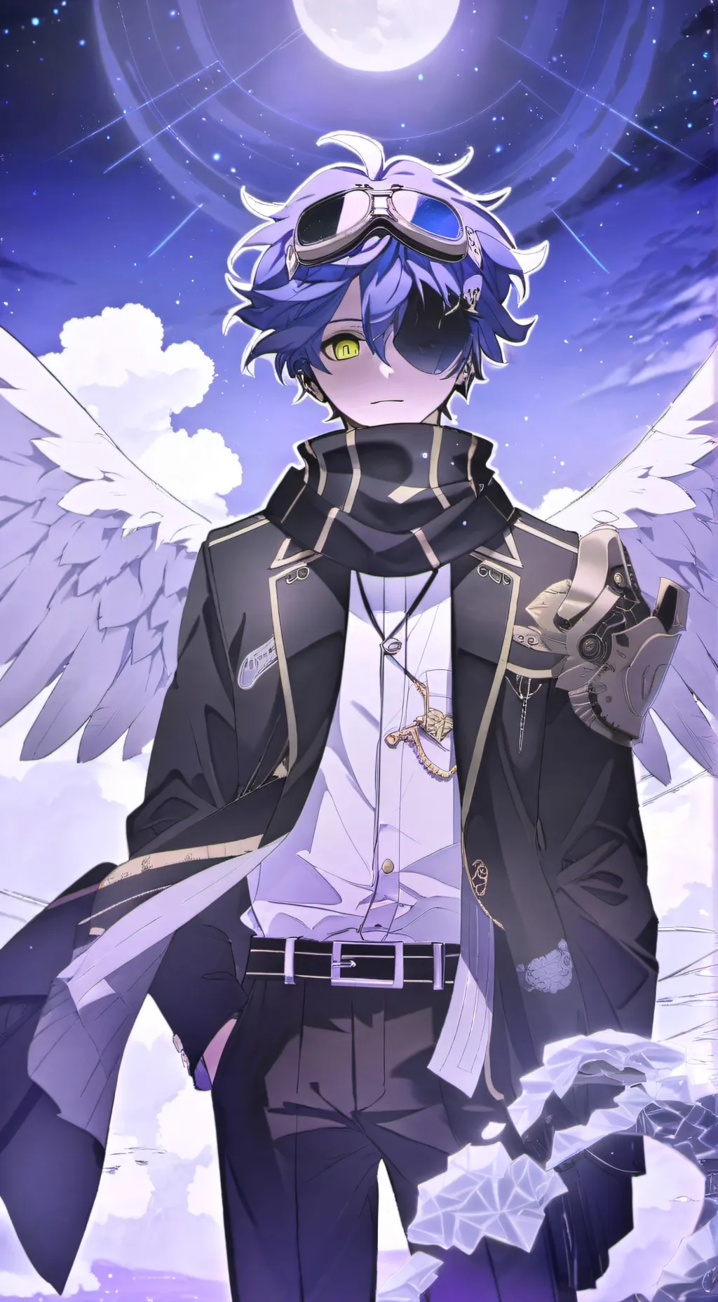 ai character: Eclaire background