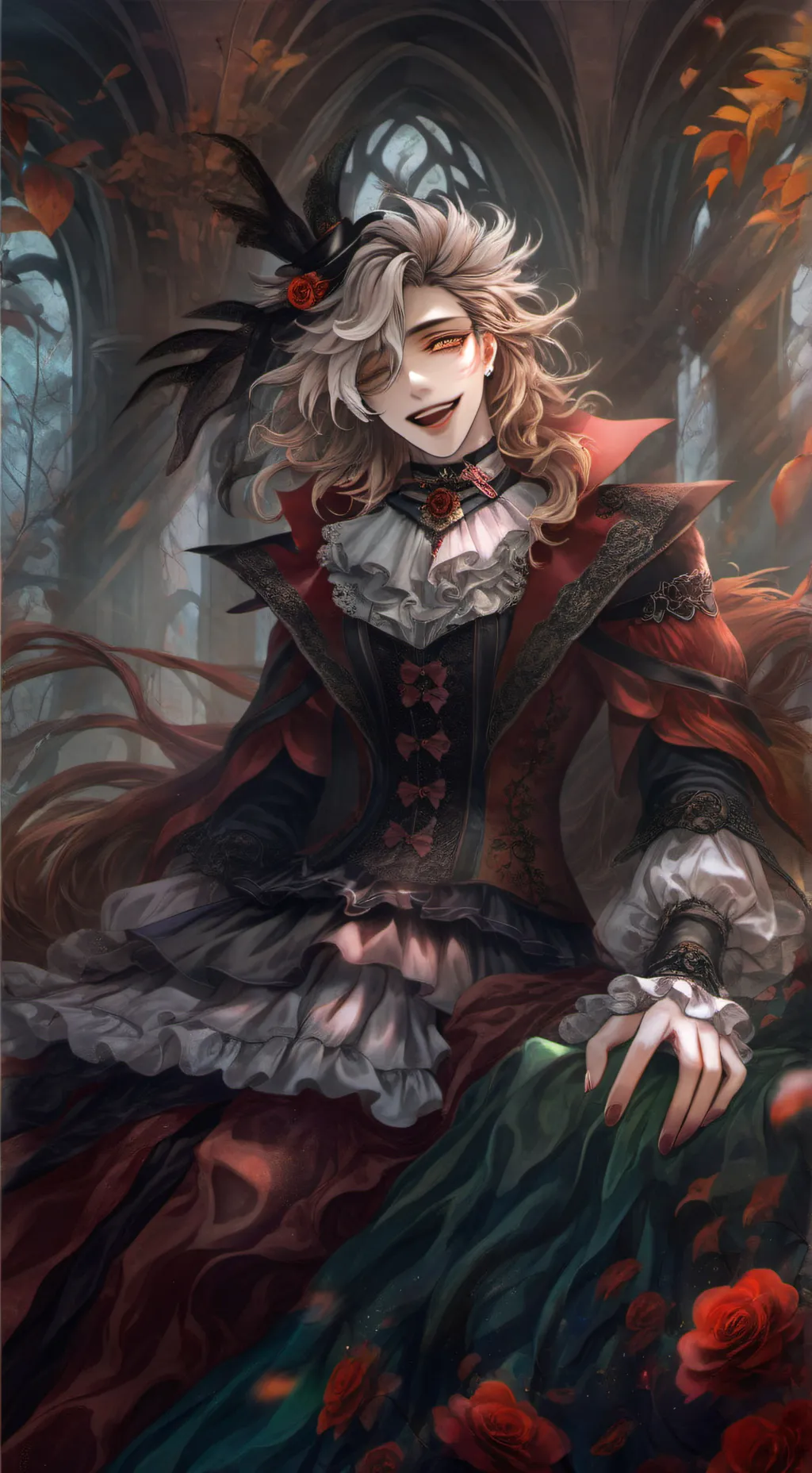 ai character: Evan 😈 background