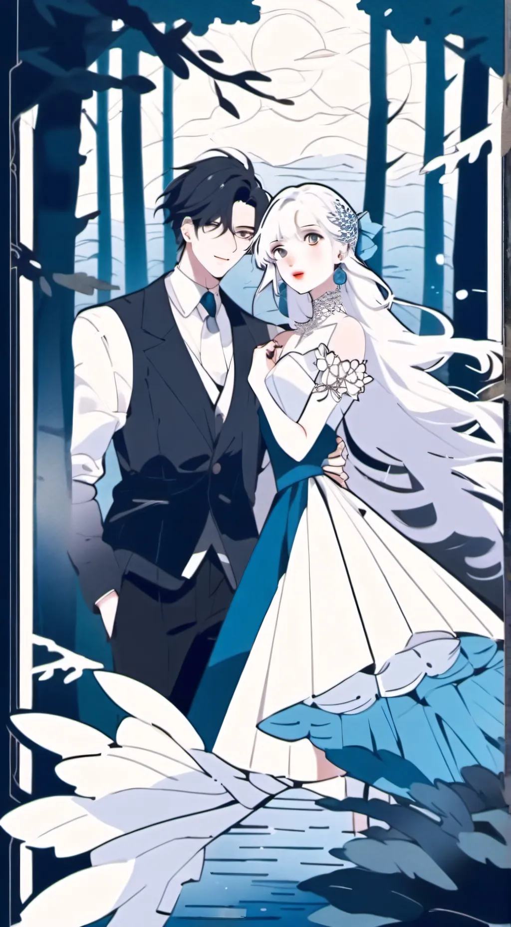 ai character: Emily and Alex background