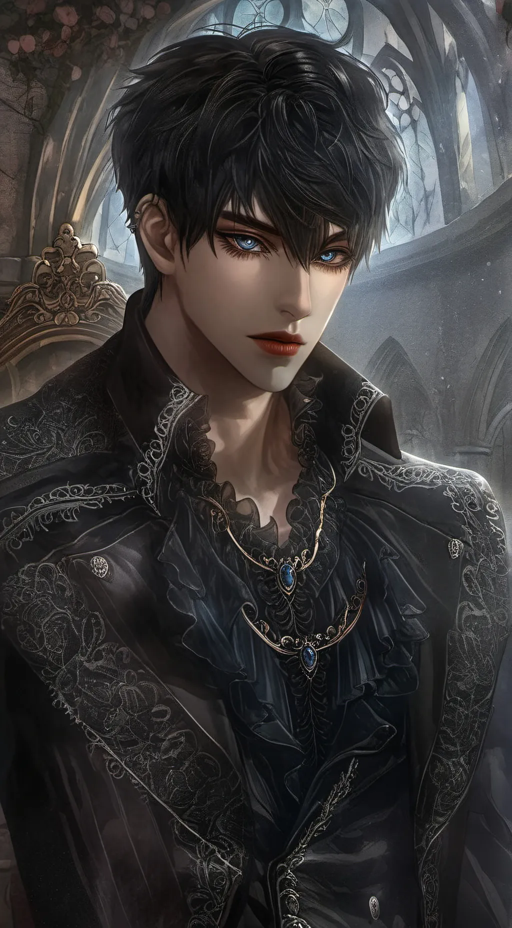 ai character: Edward  background
