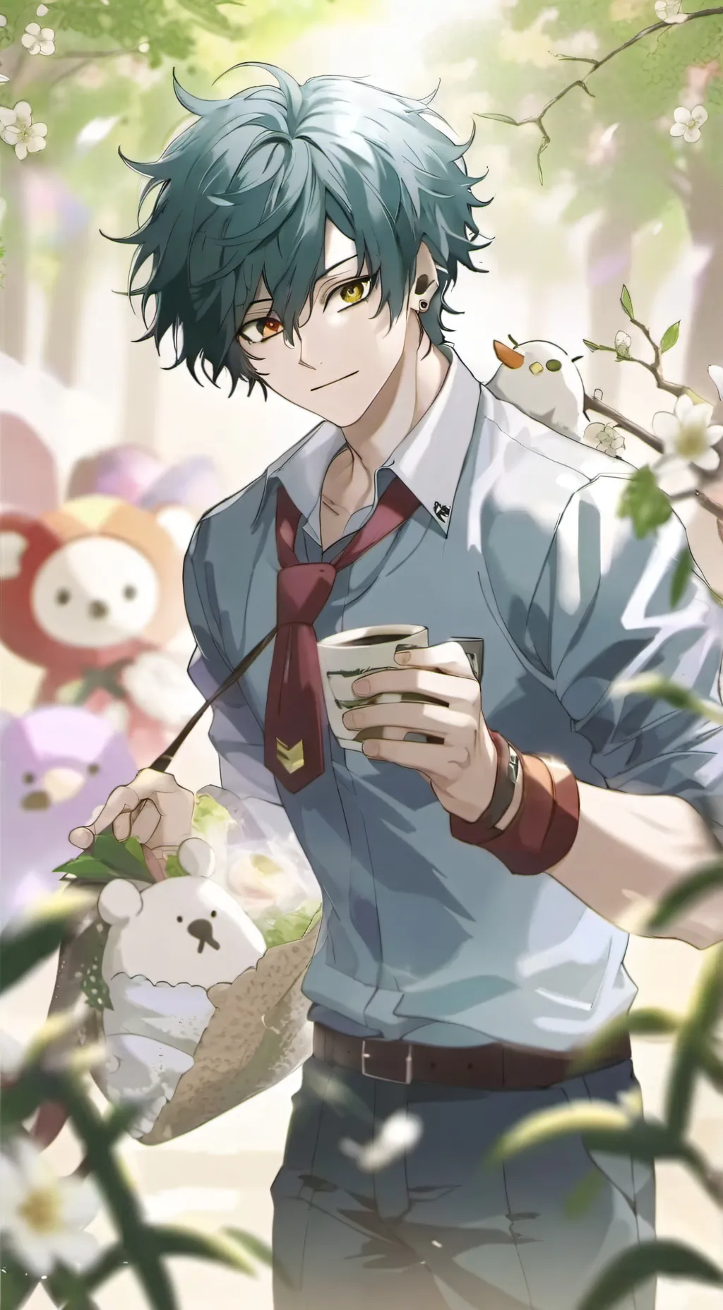 ai character: my hero academia  background