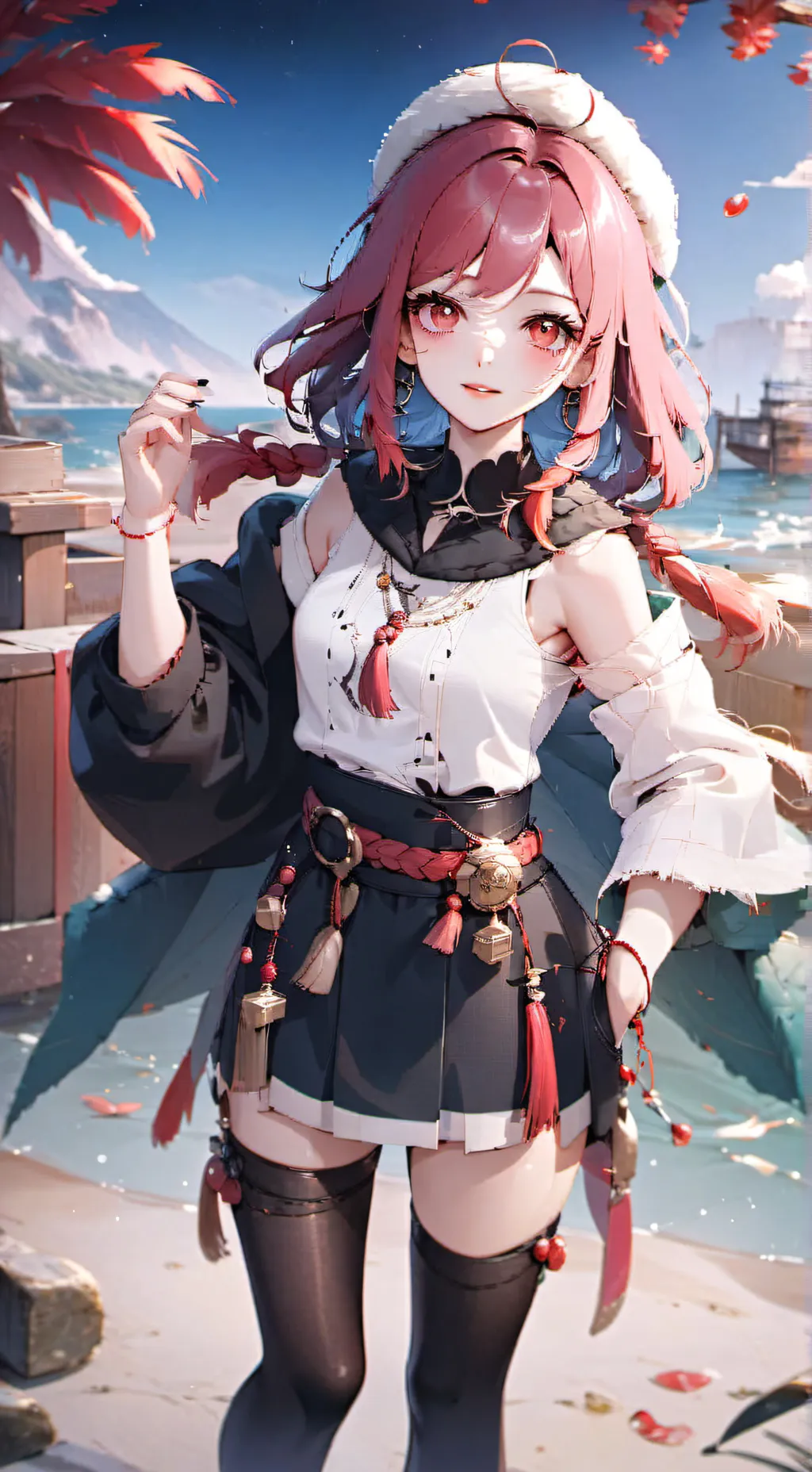 ai character: Axel  background