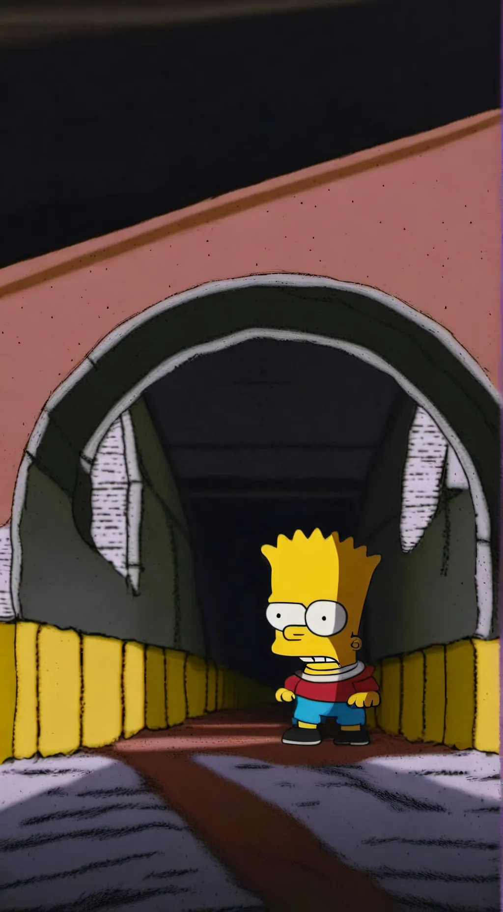 ai character: bart simpson background