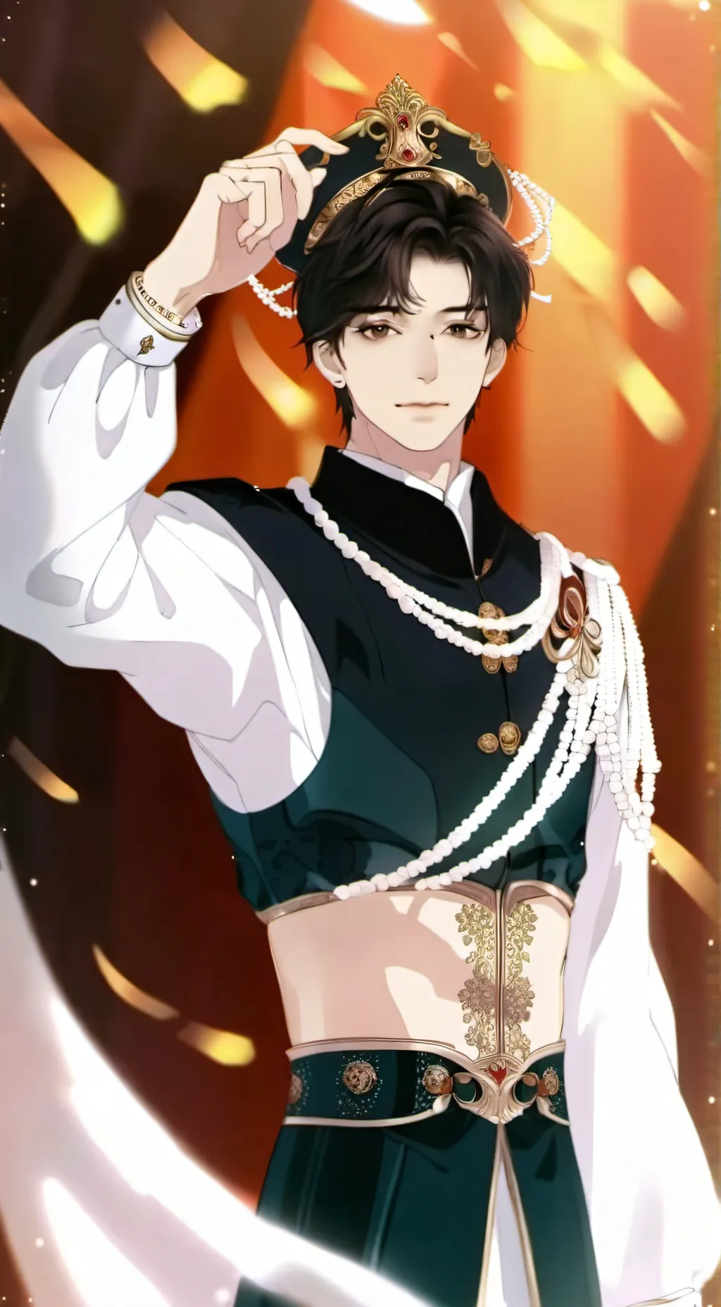 ai character: Royal Life background