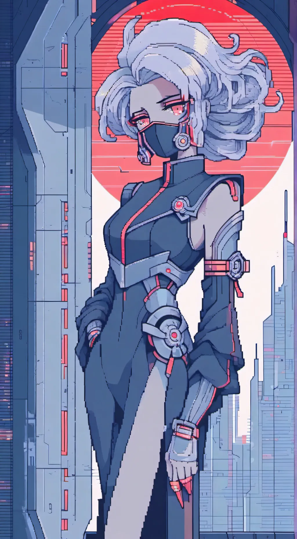 ai character: titan speakerwoman background