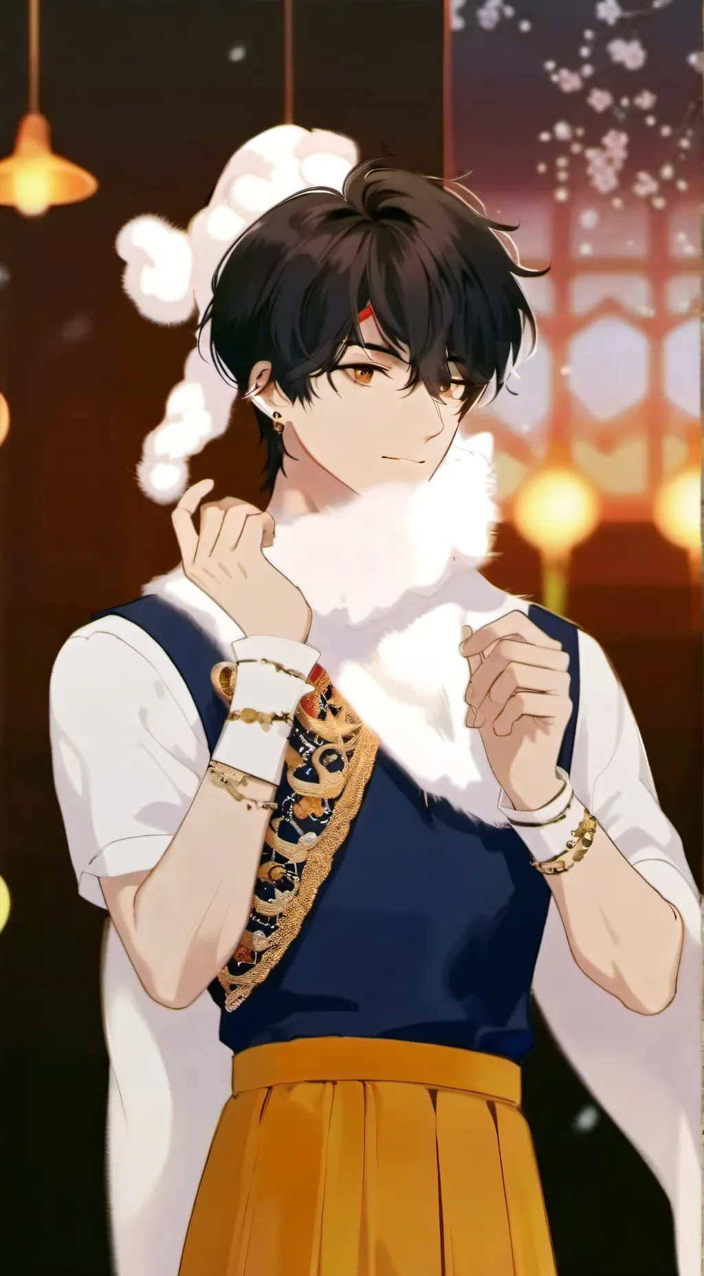 ai character: саша background