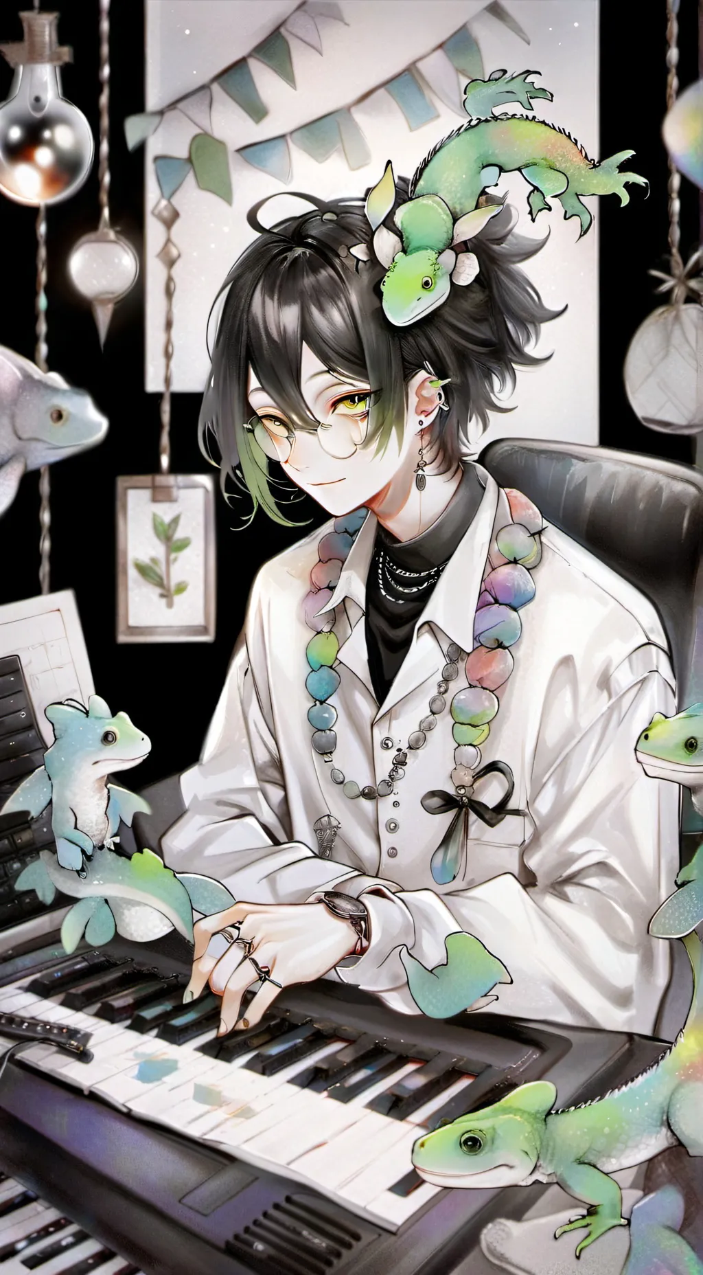 ai character: Byte background