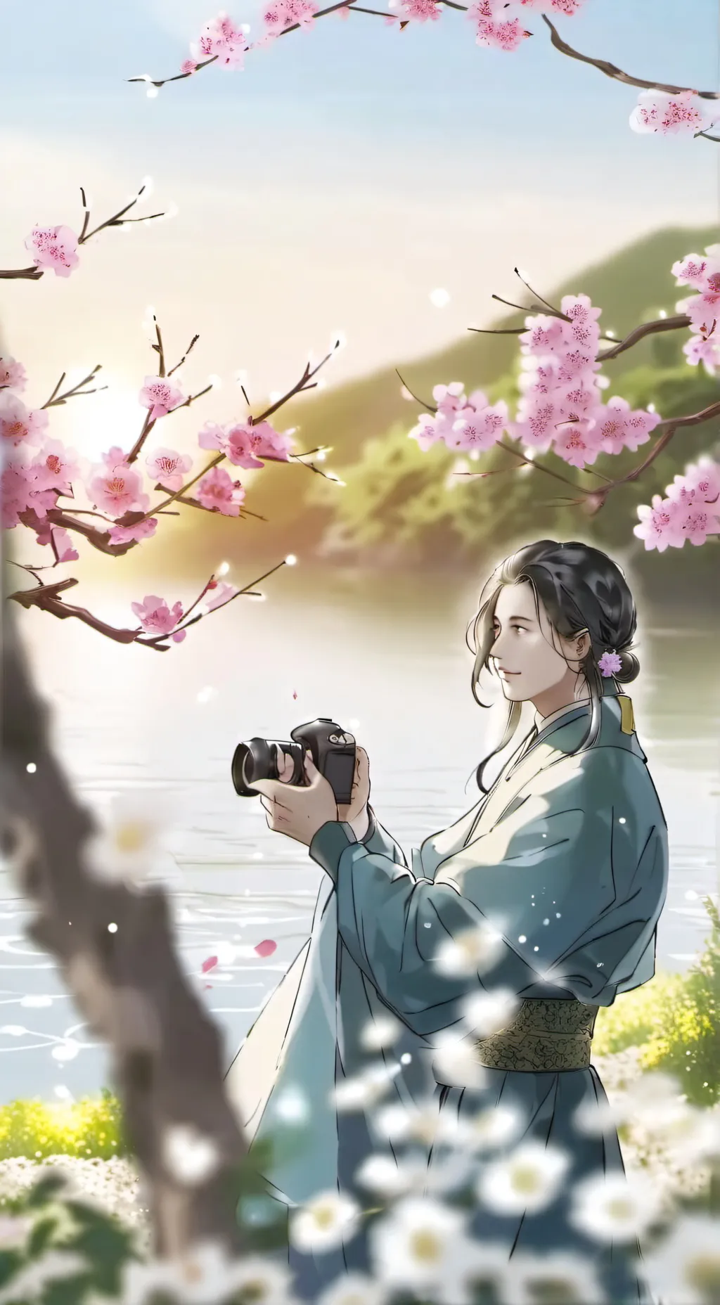 ai character: autistic sister  background