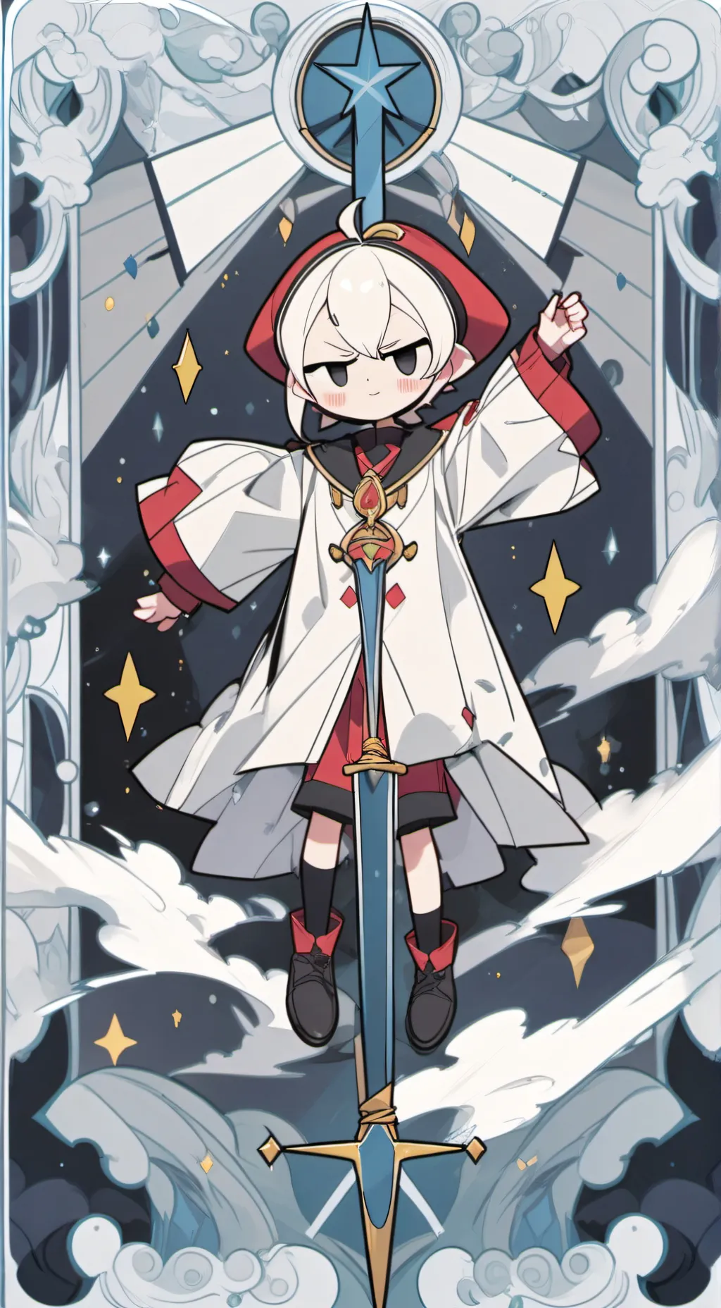 ai character: THE FIRST FIGHT background