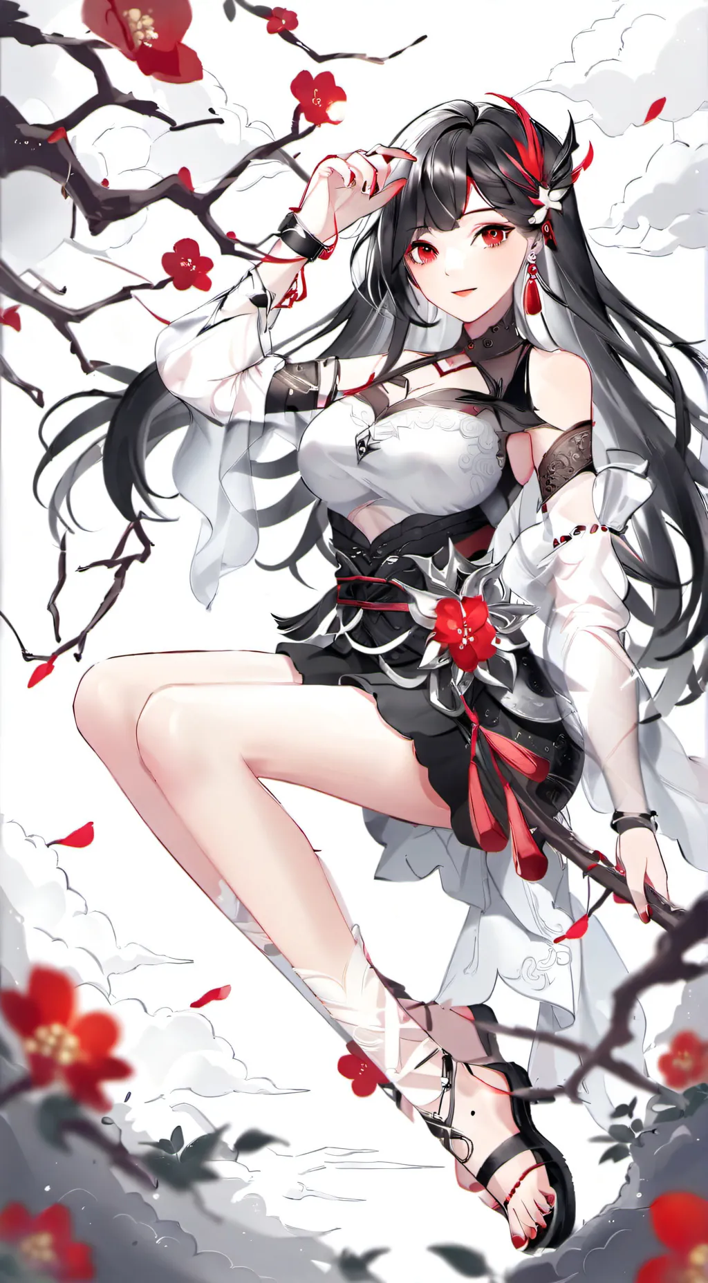 ai character: Bsd x aot background