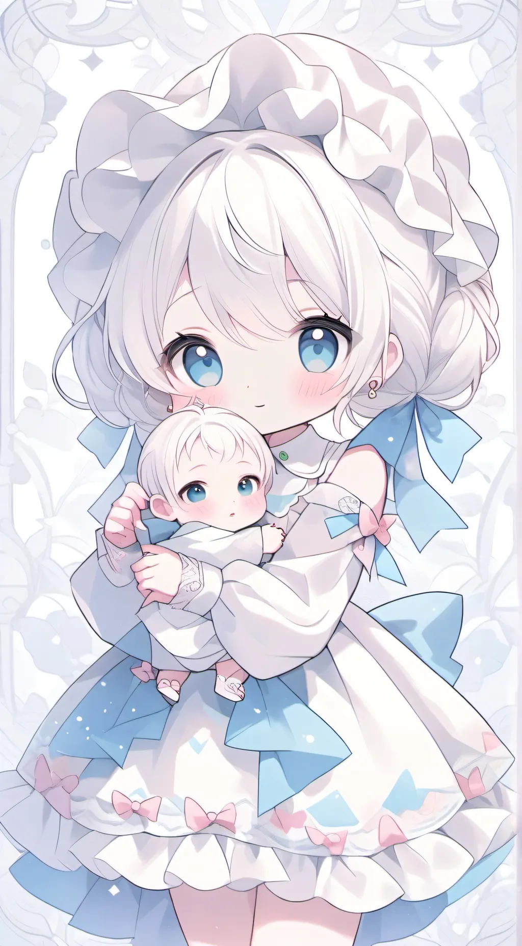 ai character: Louisa and Mary background