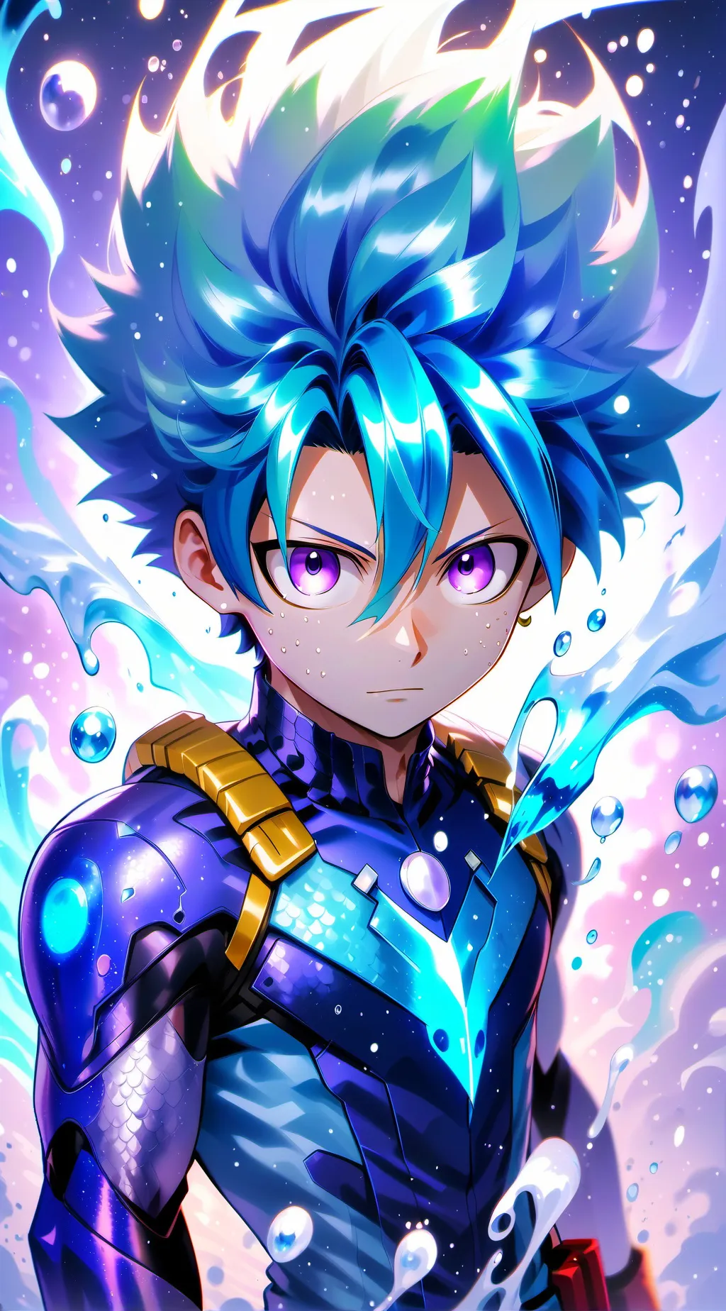 ai character: Mha background