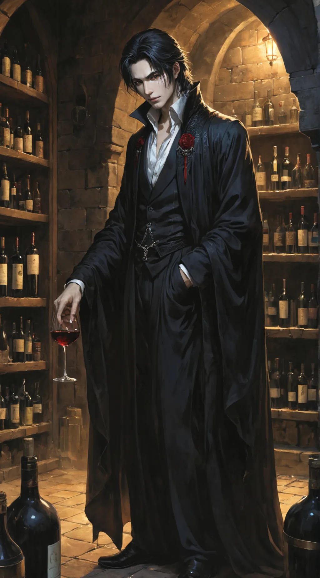 ai character: Lucien background