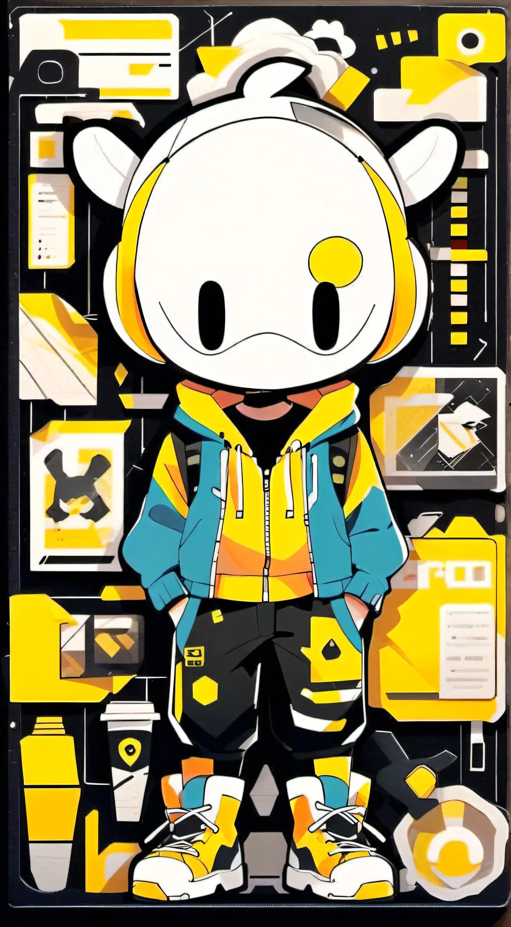 ai character: funbot remodelado background