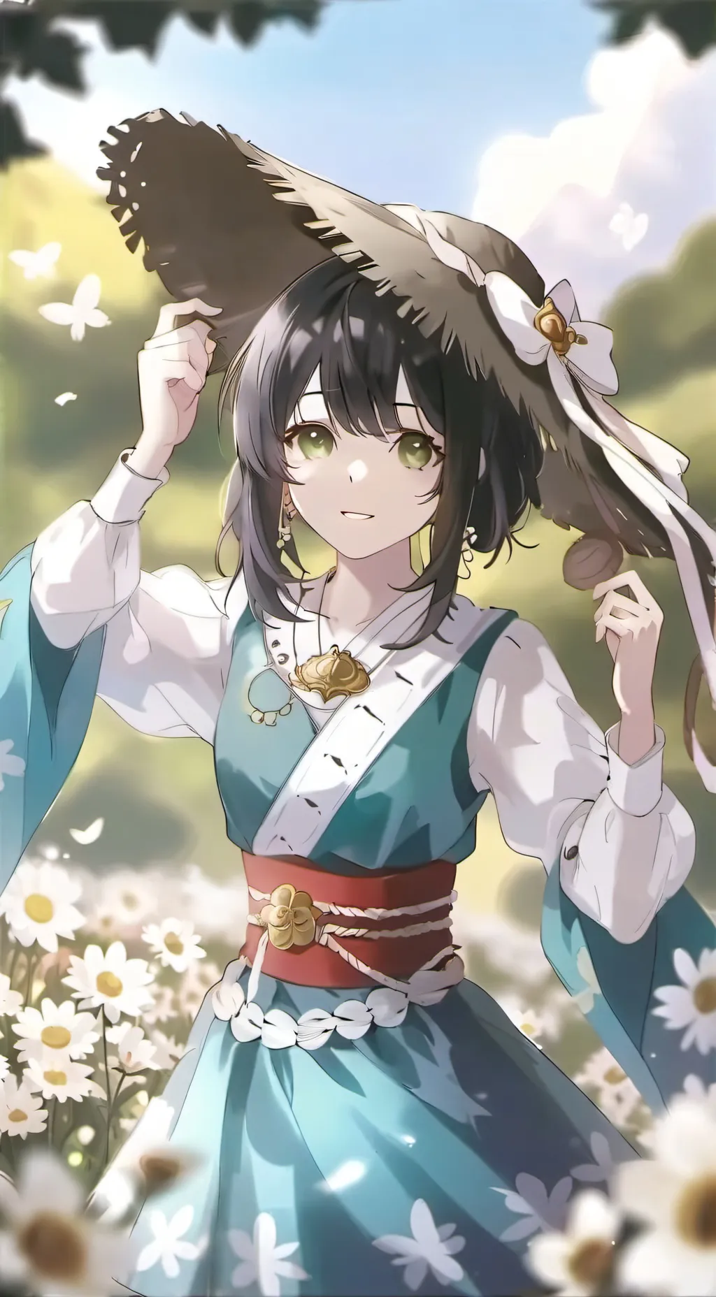 ai character: winter & y/n background