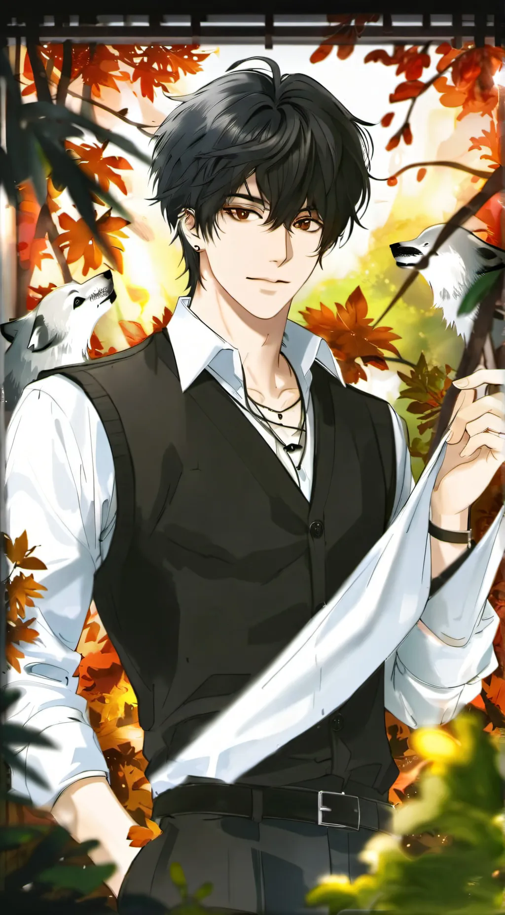 ai character: Sham background