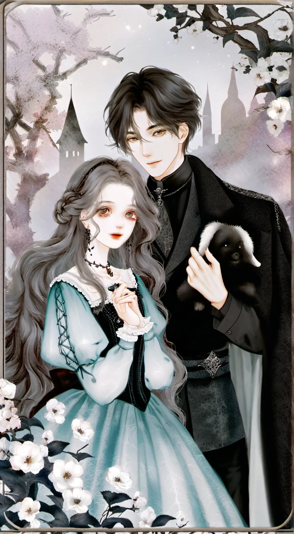 ai character: Алекс&Аня background