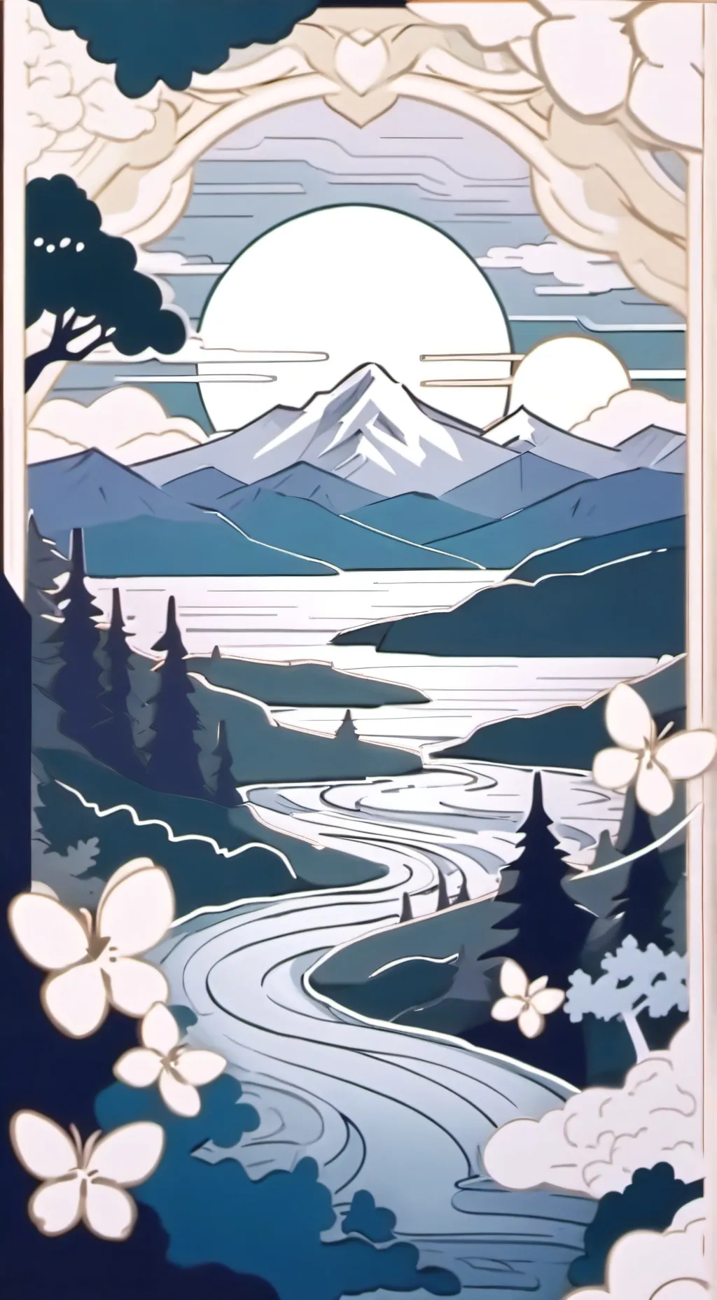 ai character: DW's birthday  background