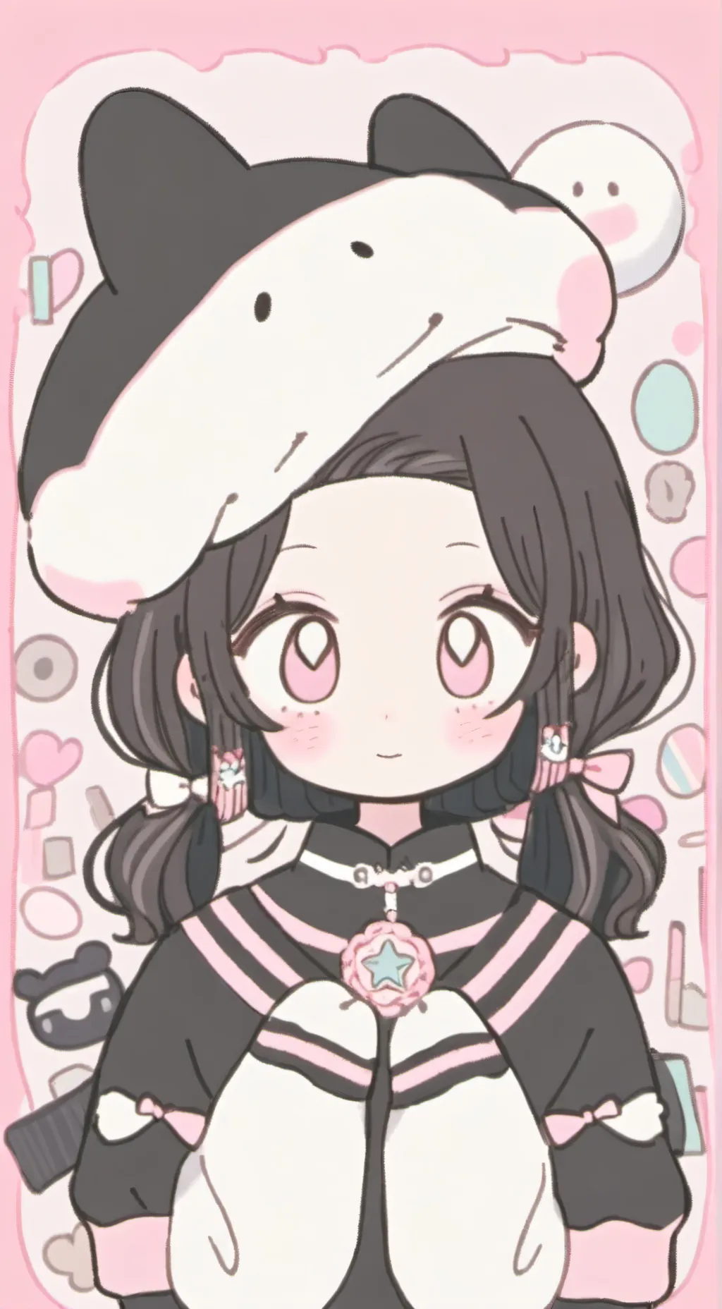 ai character: Bendy background