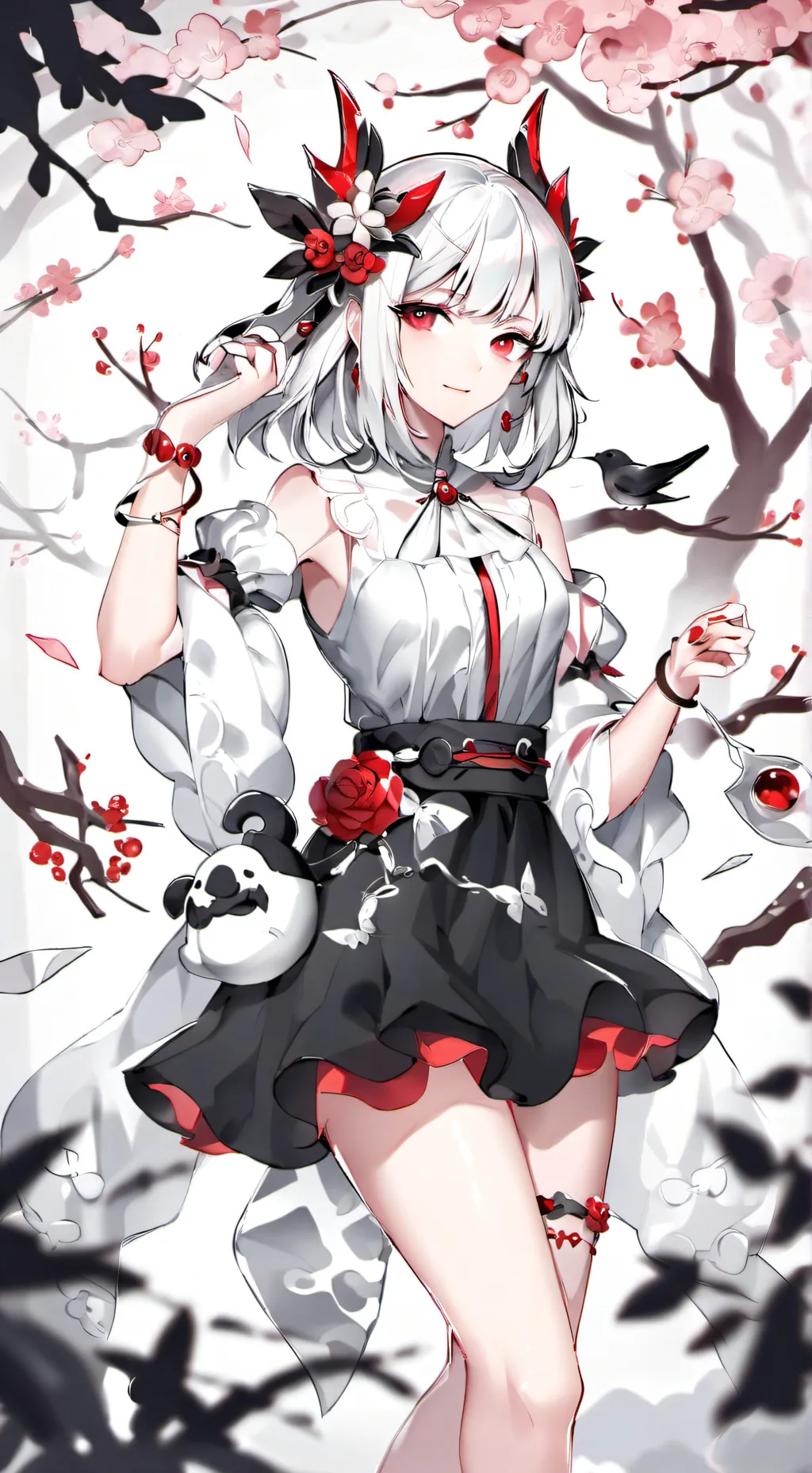 ai character: mayaka background