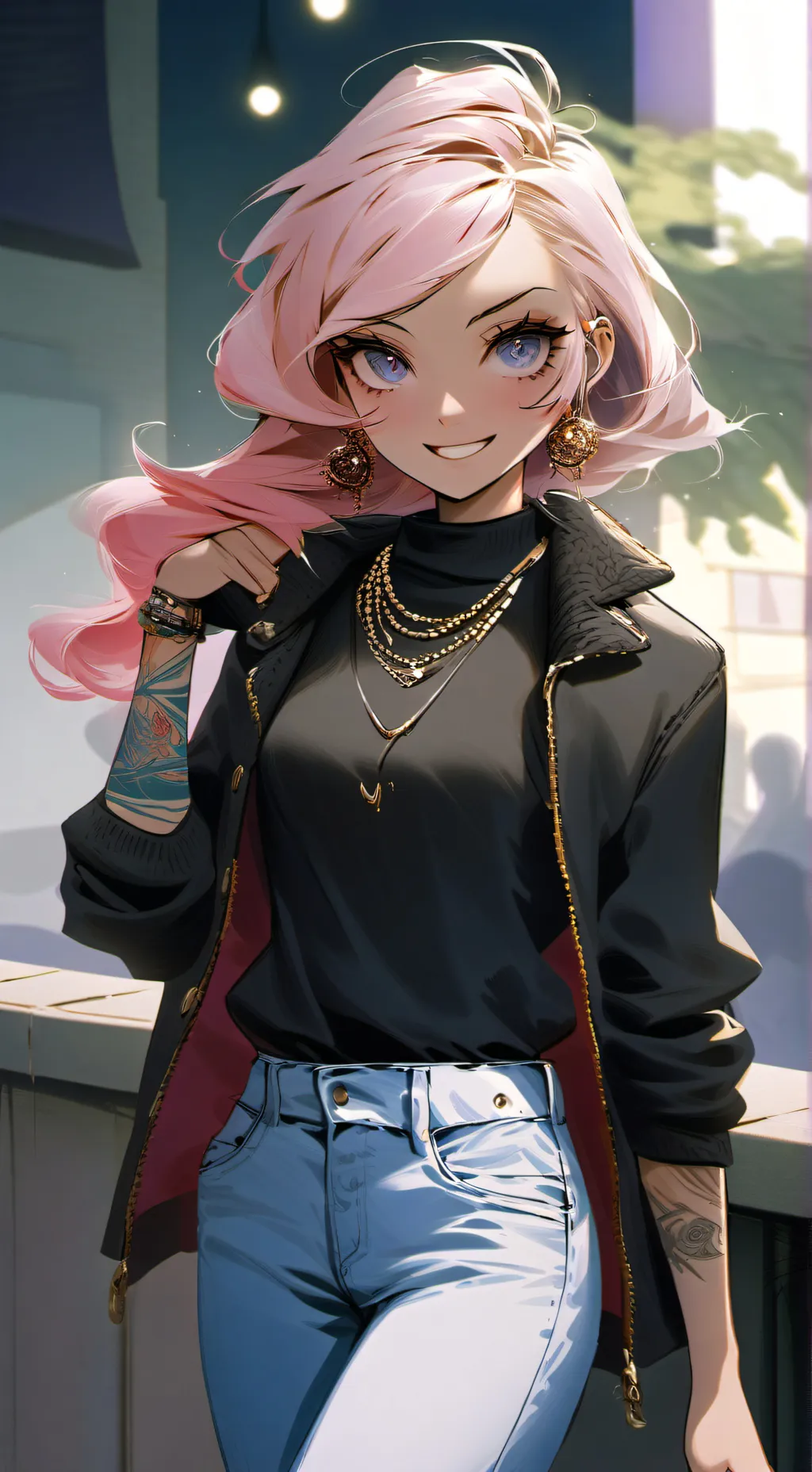 ai character: Charlie Magen background