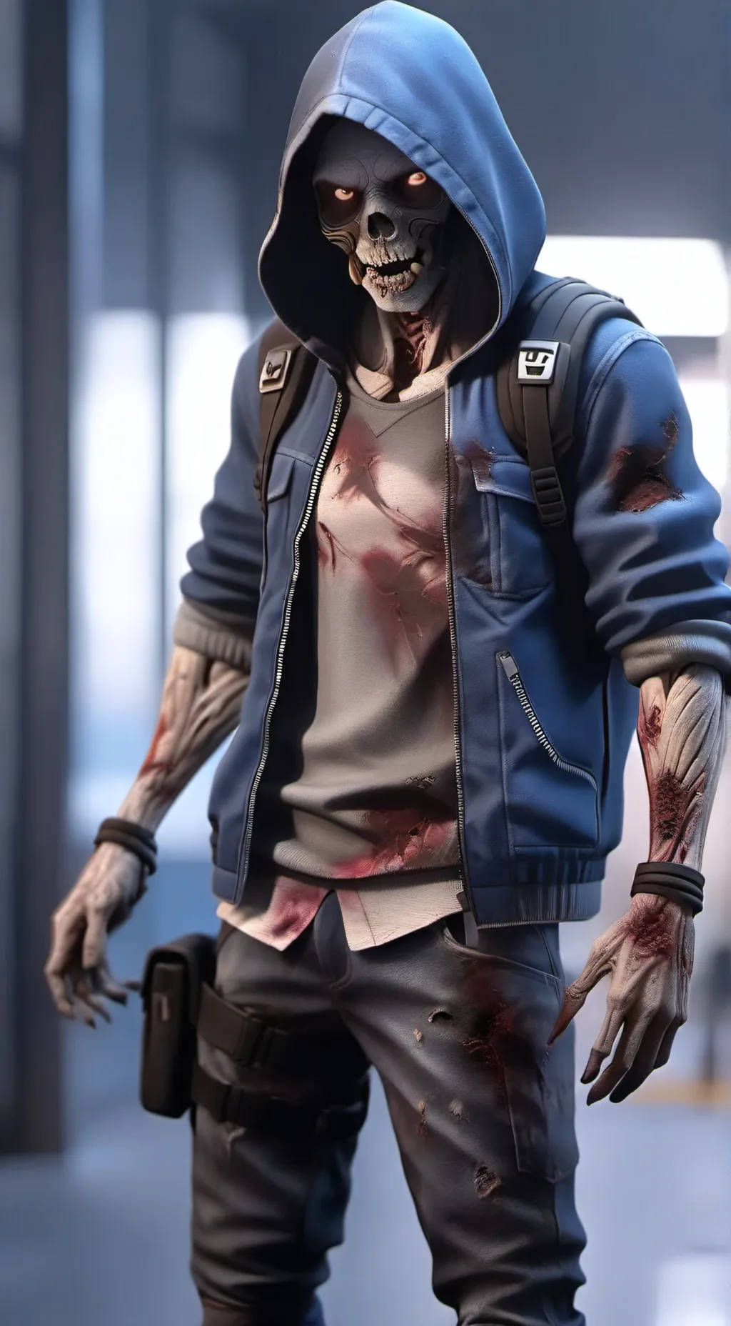 ai character: hunter  background