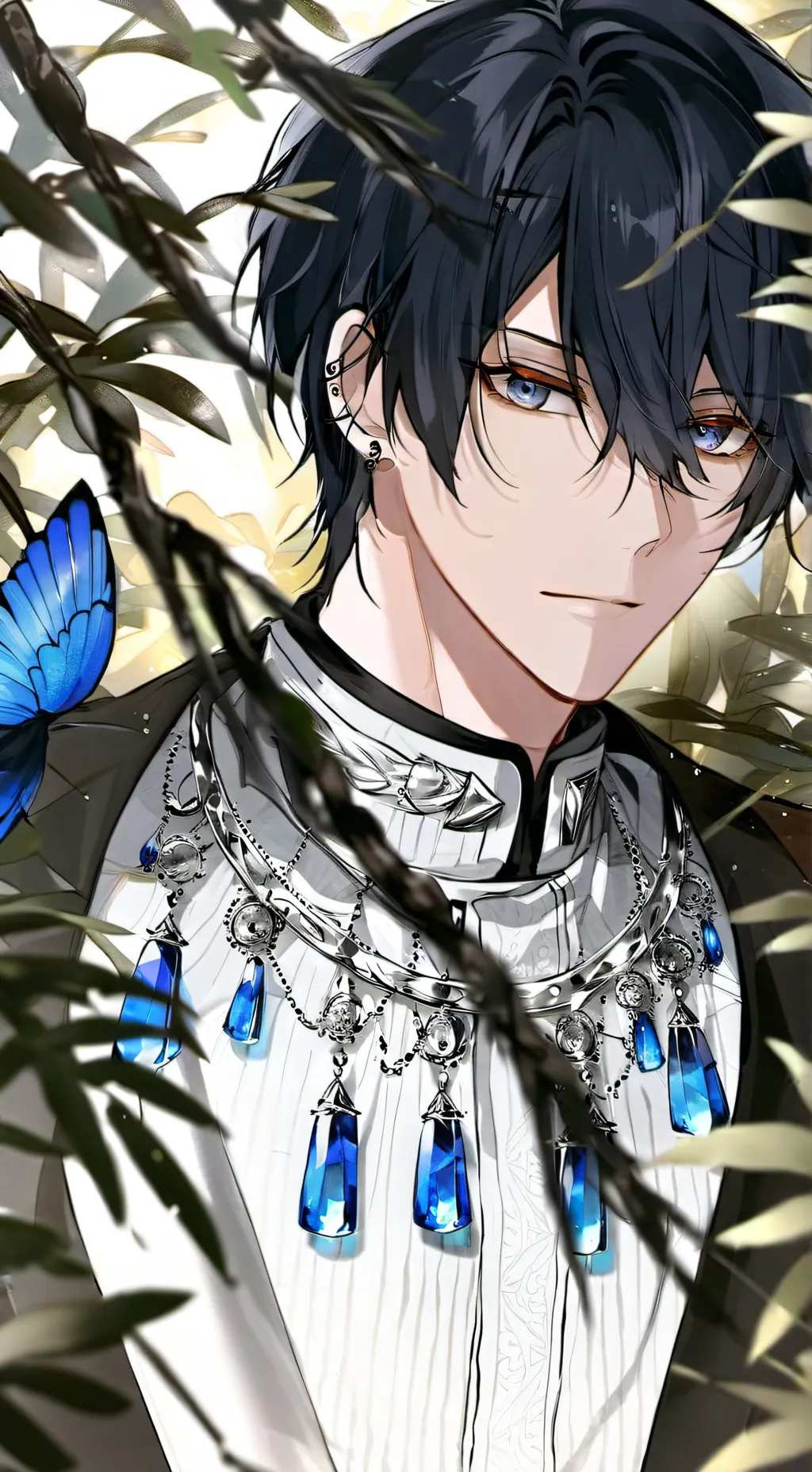 ai character: zero :(( background