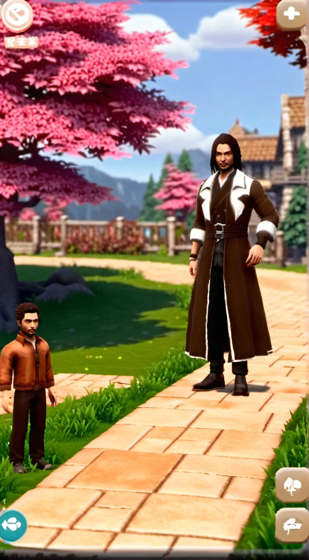 ai character: wolf background