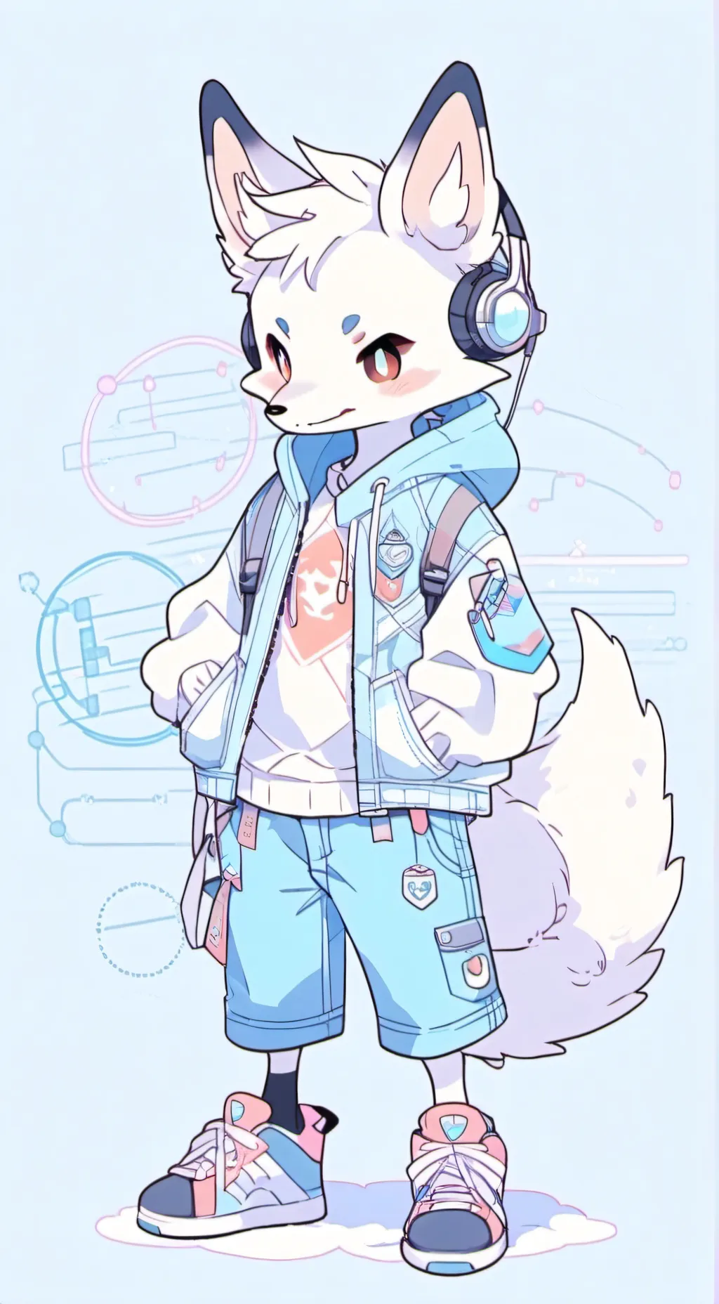 ai character: Bit background