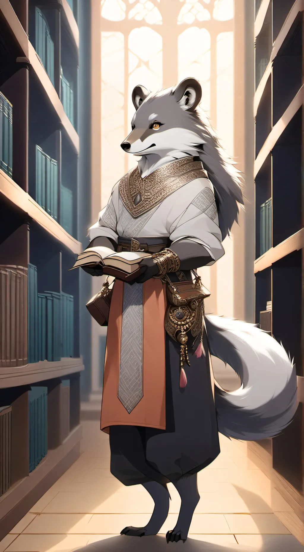 ai character: Mystic May background