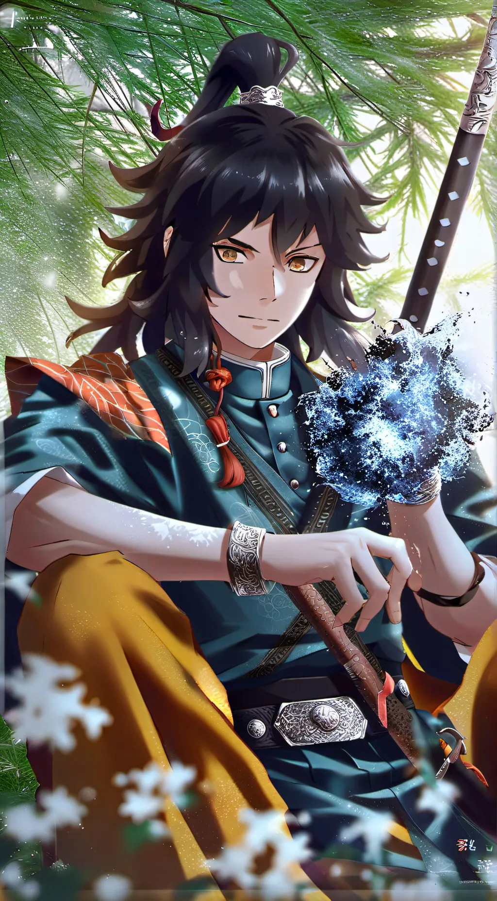 ai character: giyuu bey (ben) background