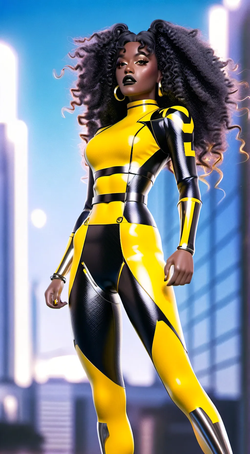 ai character: Jade attacks Naomi background