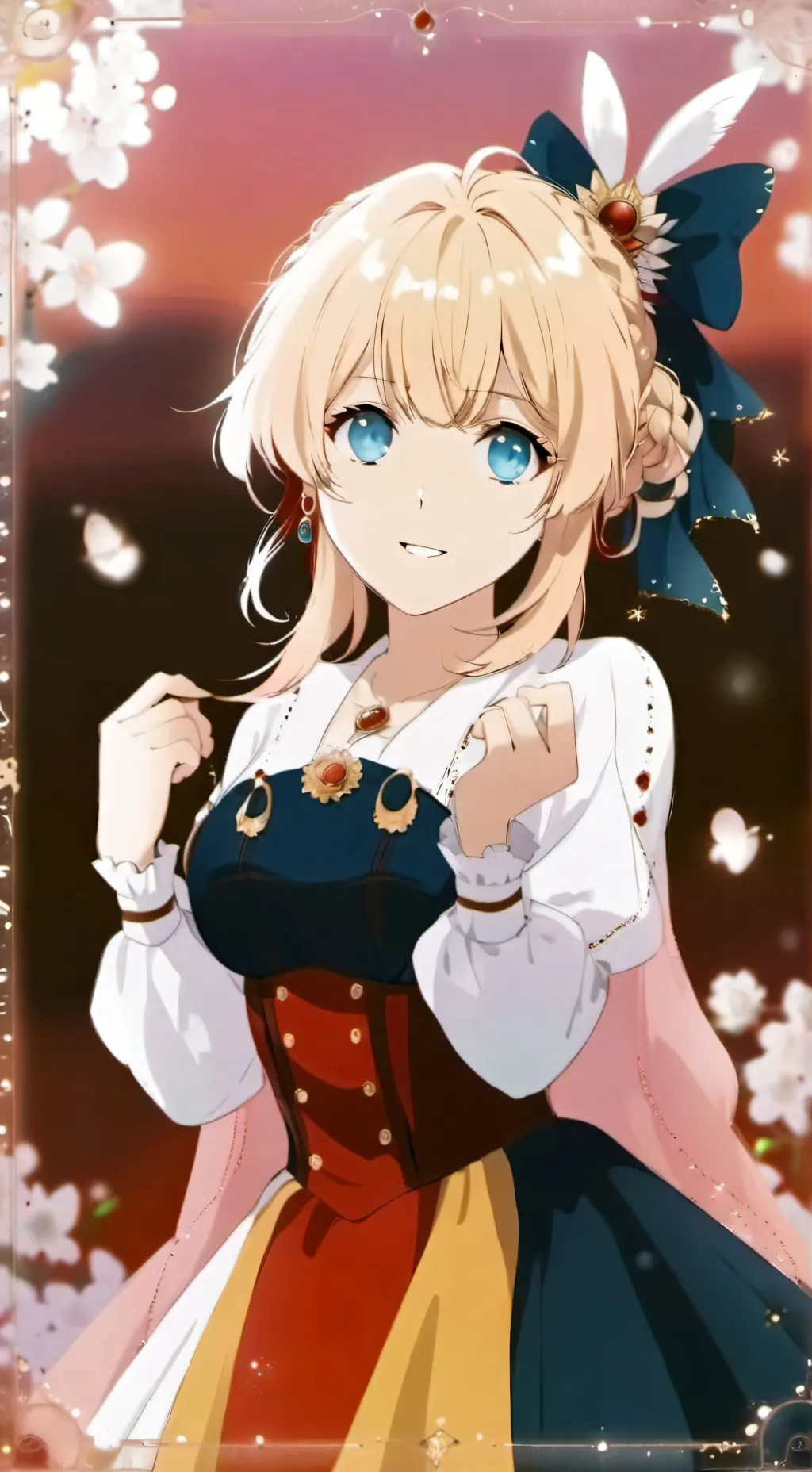 ai character: Викуся background