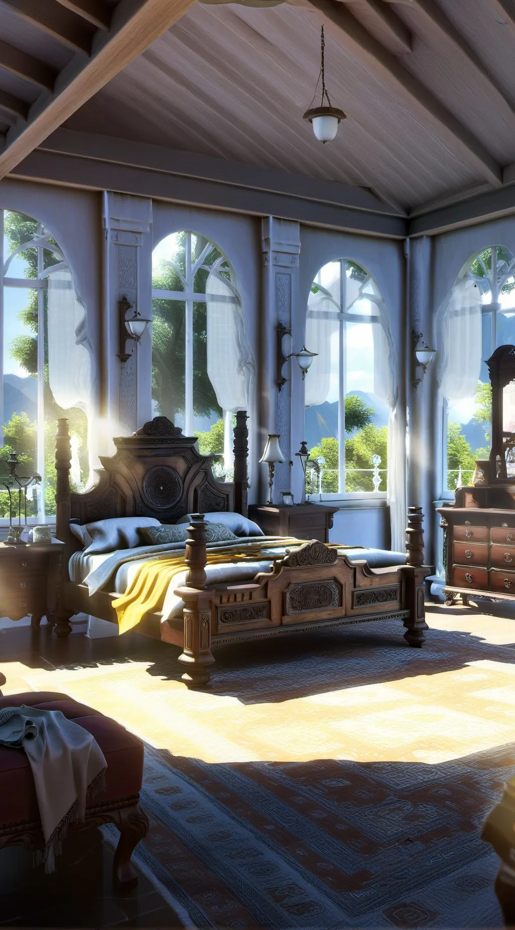 ai character: MHA (sleepover) background