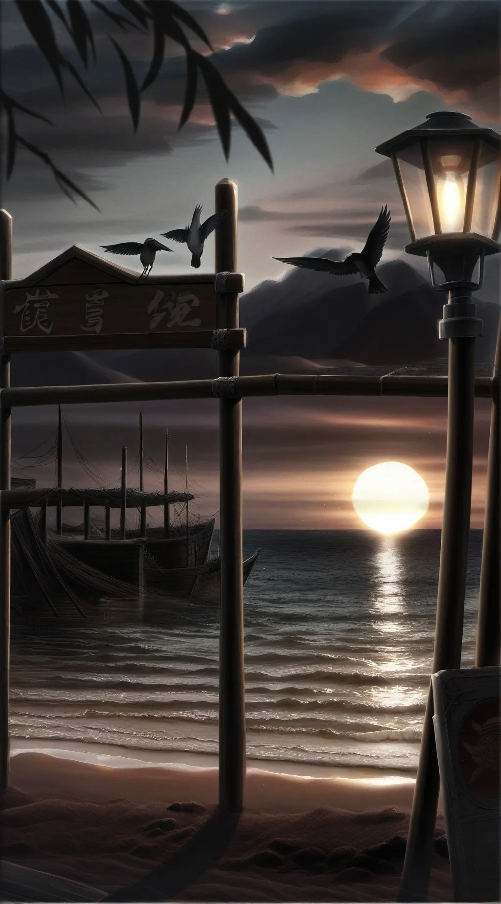 ai character: Fandoms! BEACH! background