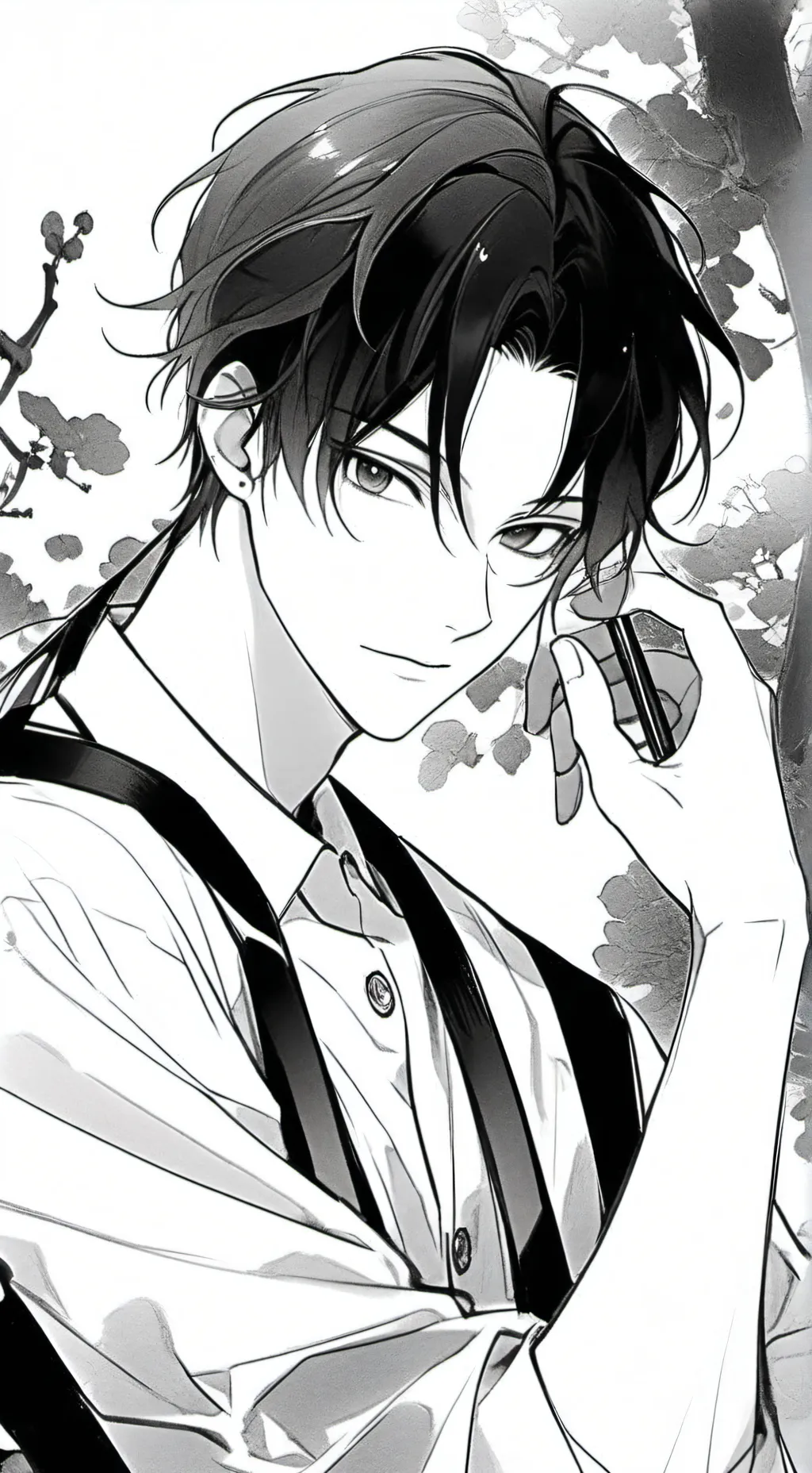 ai character: Sebastian lee  background