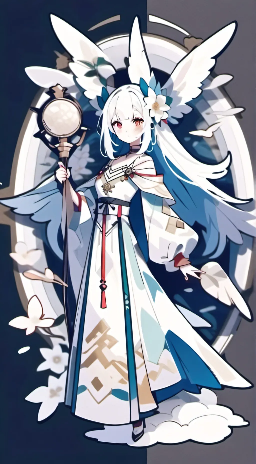 ai character: Queen Lily background