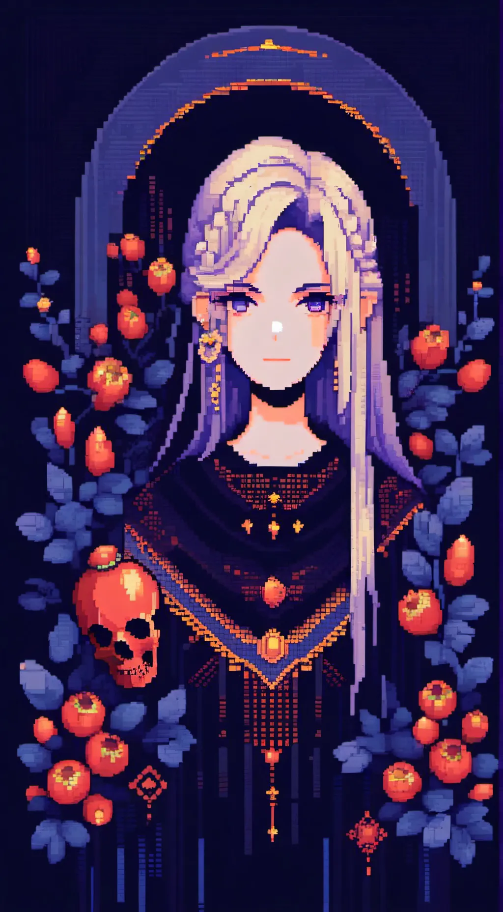 ai character: Moralinn-insônia. background