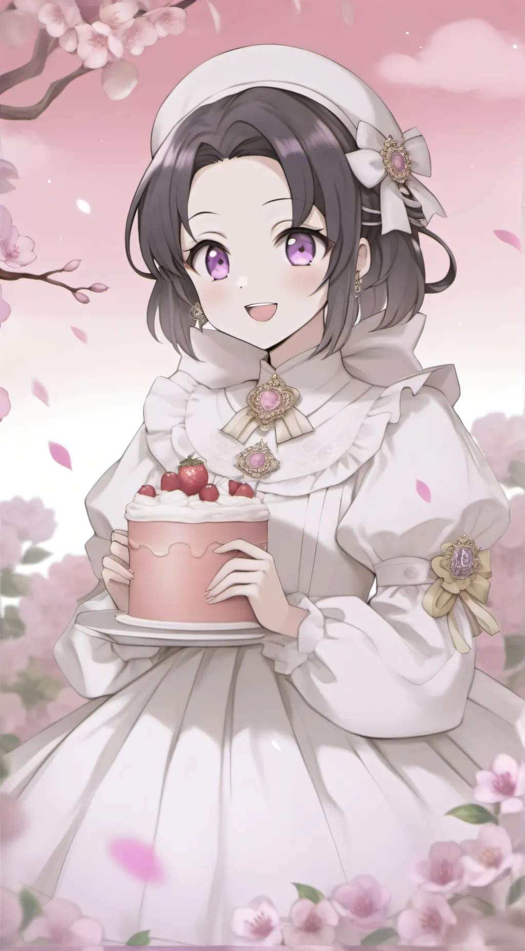 ai character: shinobu x tu background