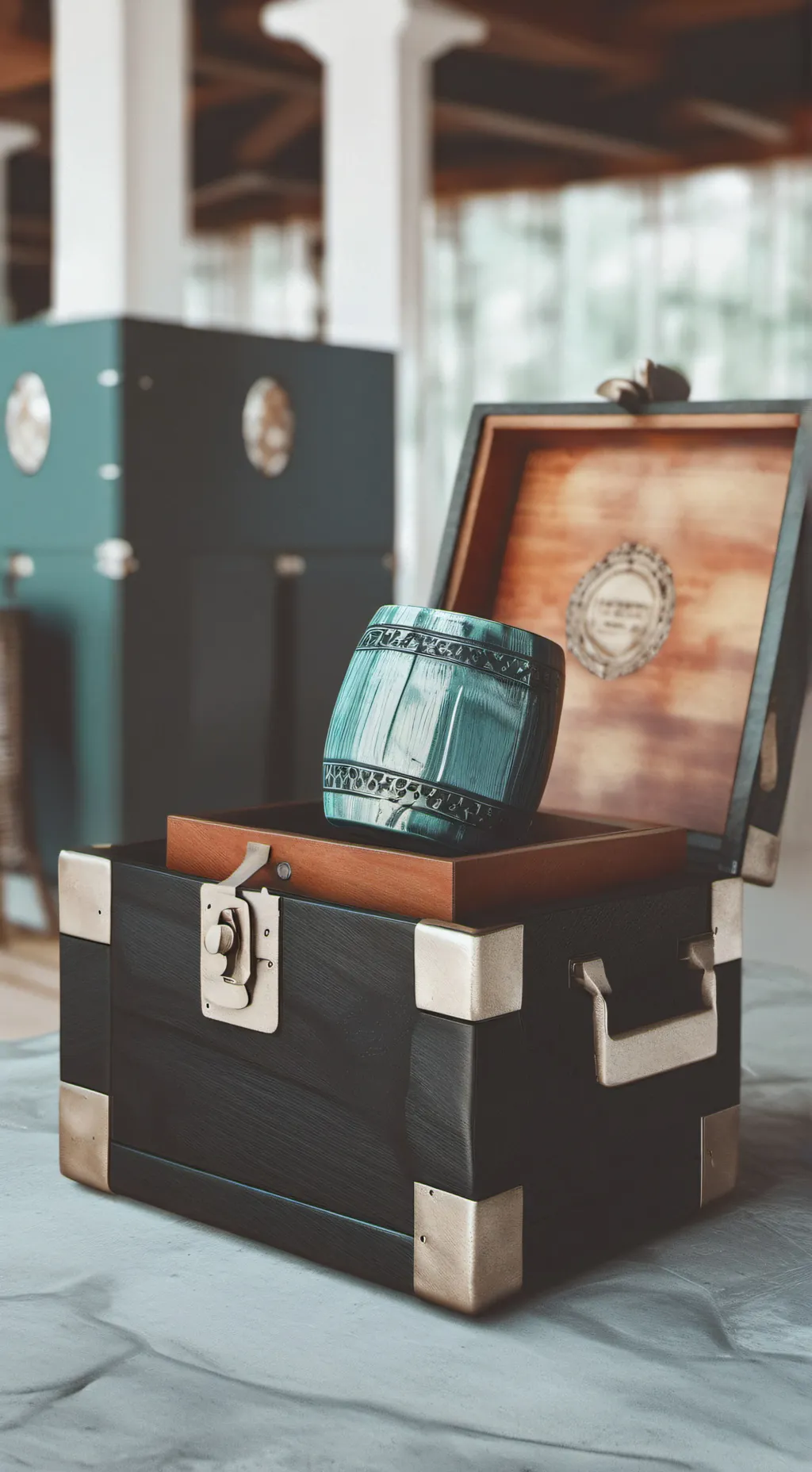 ai character: UN CAJON🤑 background