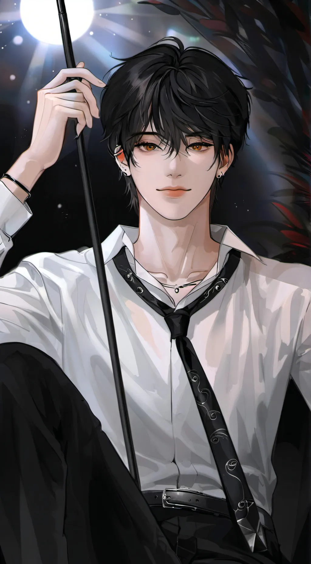 ai character: yuri Sampaio😝😈🔥 background