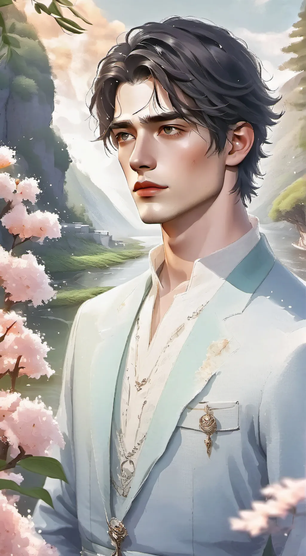 ai character: Everett Blaken  background