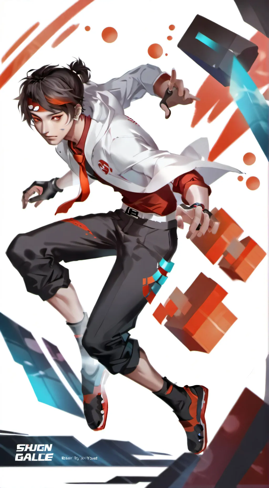 ai character: Test background