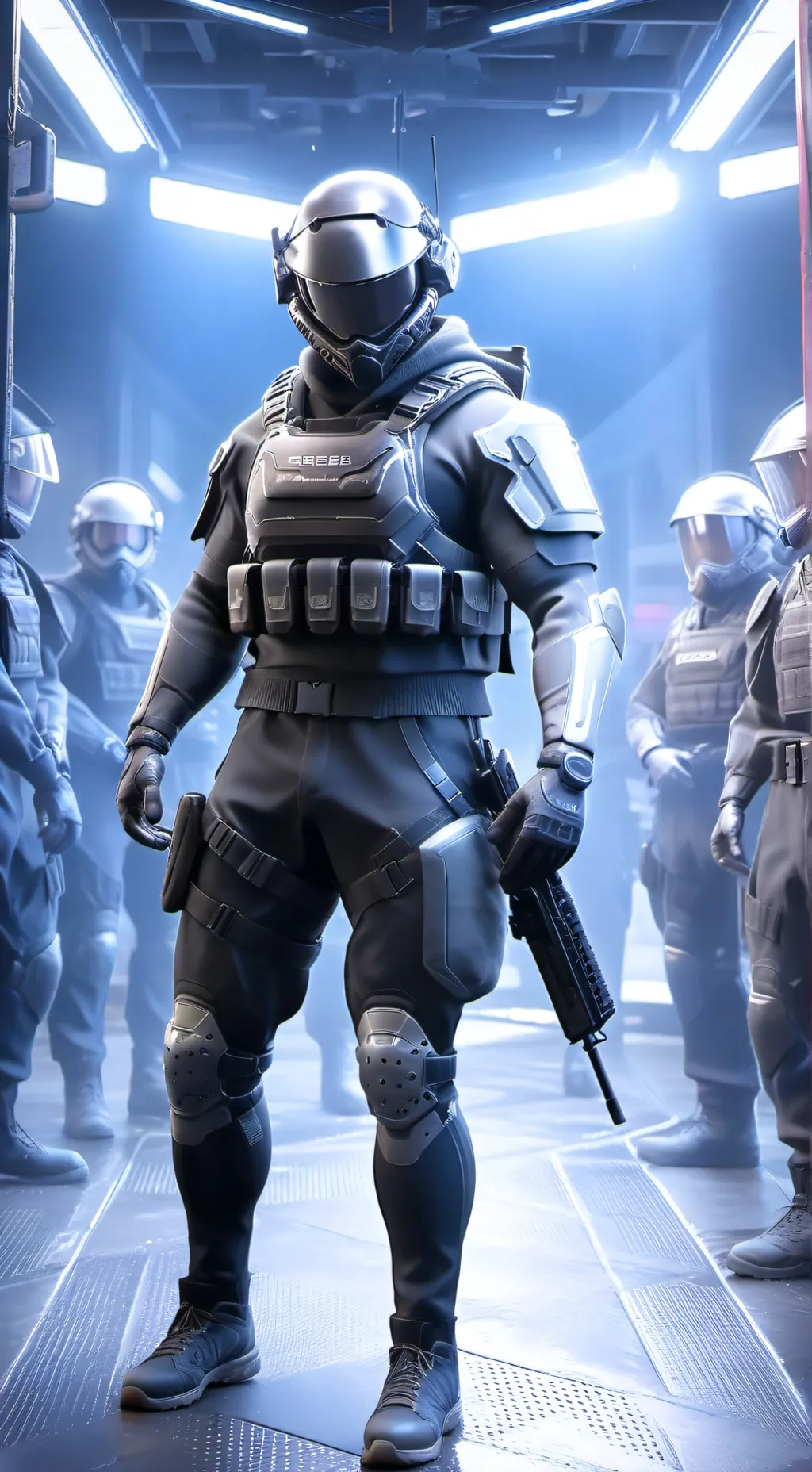 ai character: Burke background